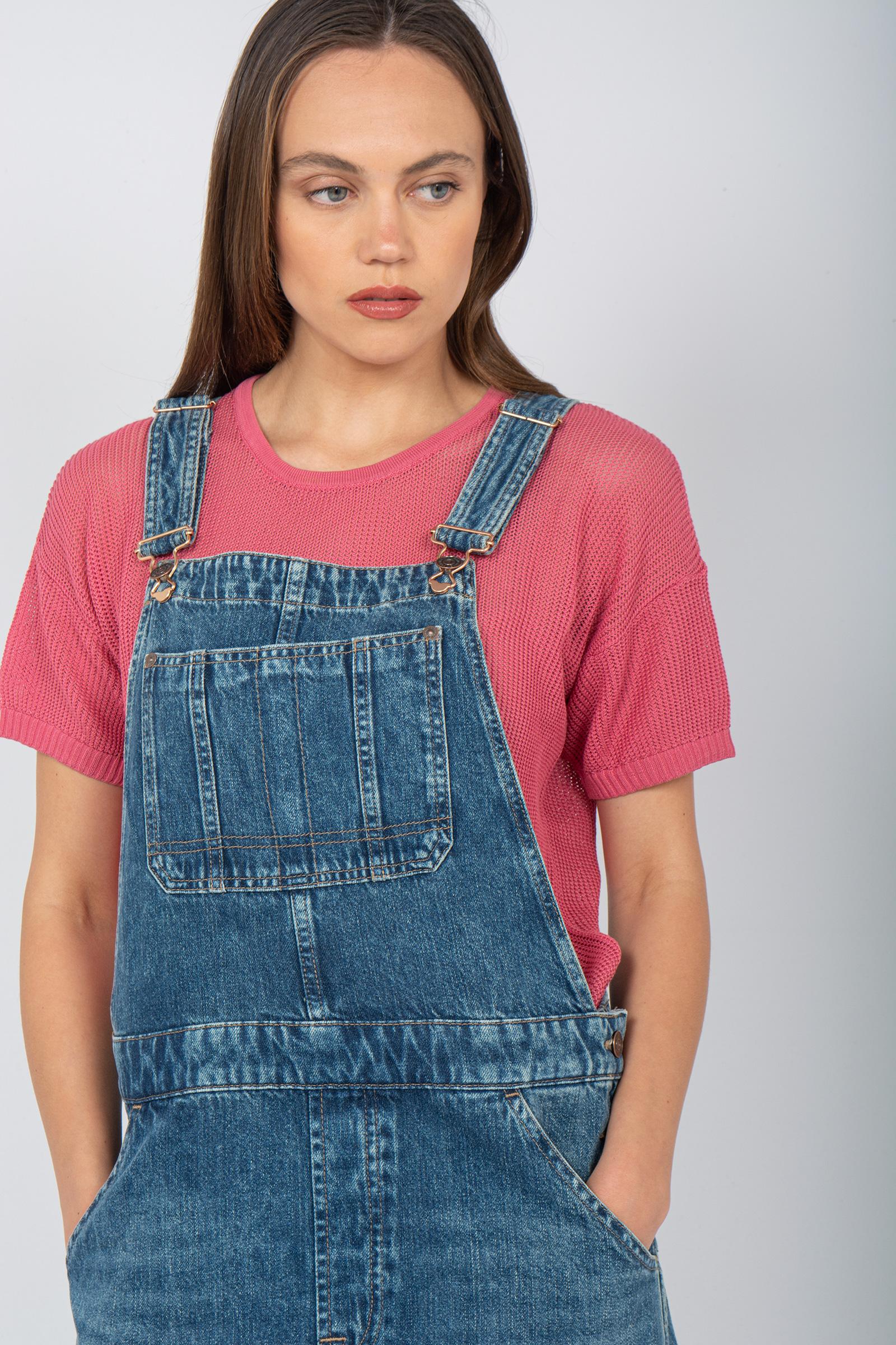 abito salopette in denim 7U024555 JASPER 7 FOR ALL MANKIND