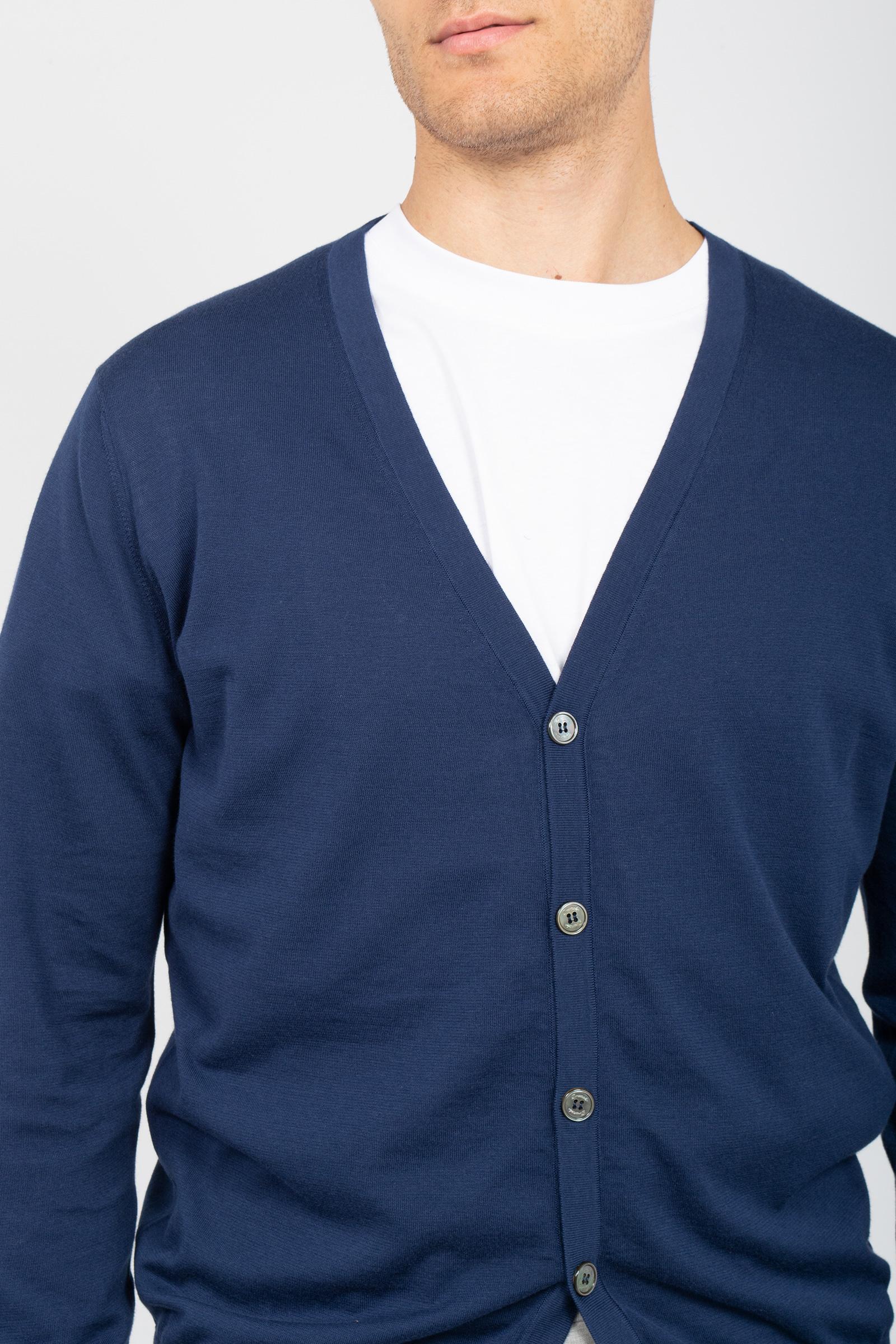 cardigan in cotone unito D0GN109 770 DRUMOHR