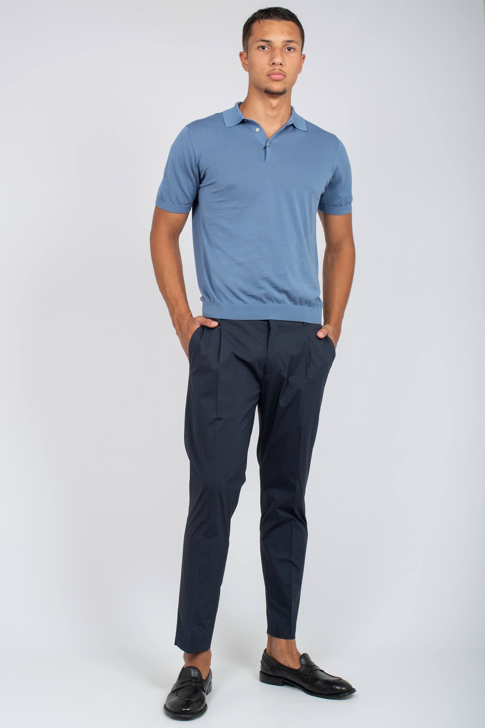 polo in cotone unito D0GN202 725 DRUMOHR