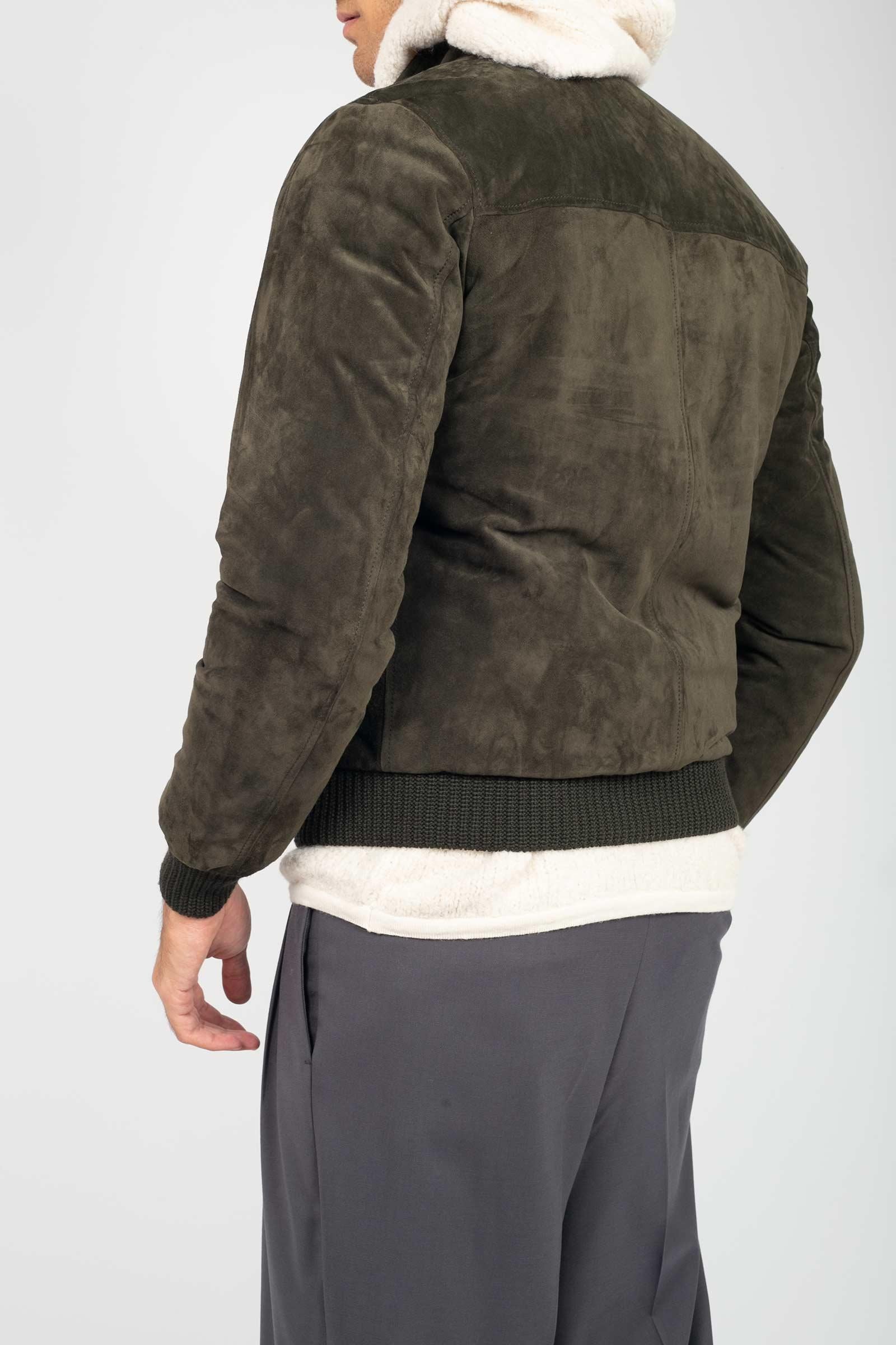 giacca in suede imbottita 3356P SAFARI HCR