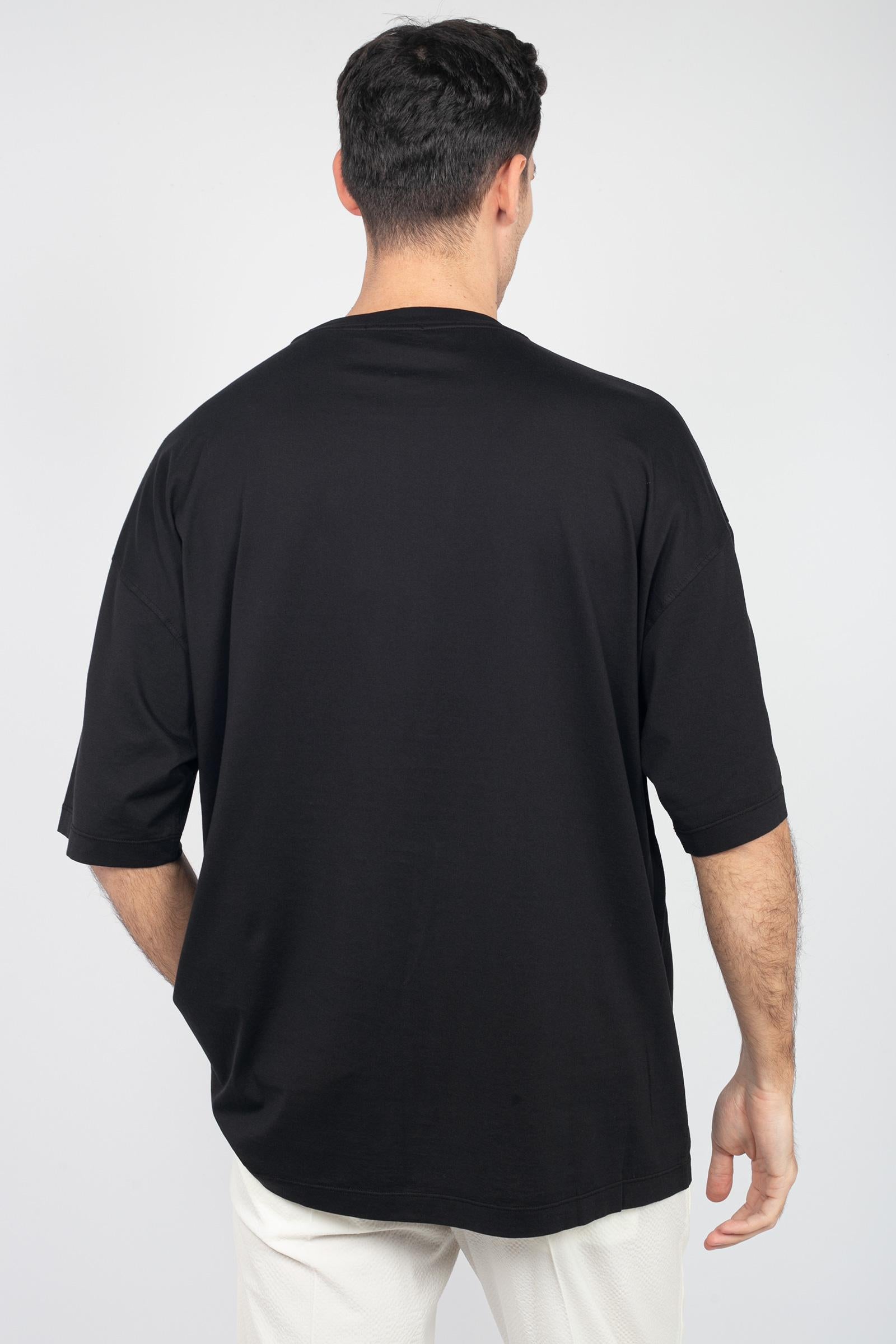 t-shirt oversize in cotone RB51221 09 ROBERTO COLLINA