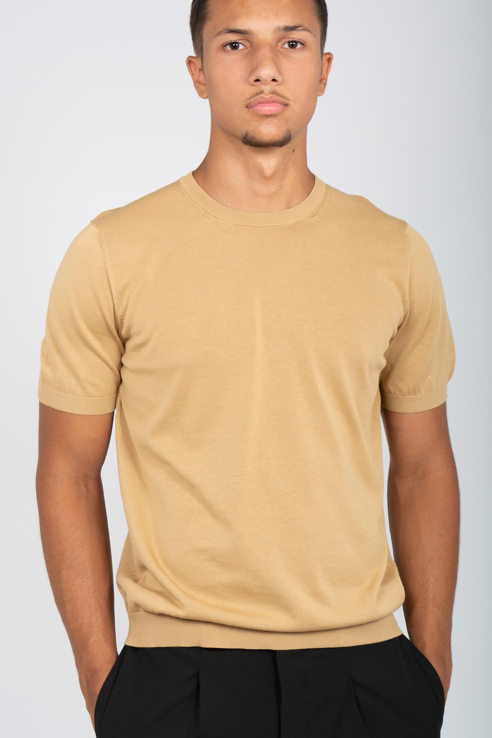 t-shirt girocollo unito D0GN100 500 DRUMOHR