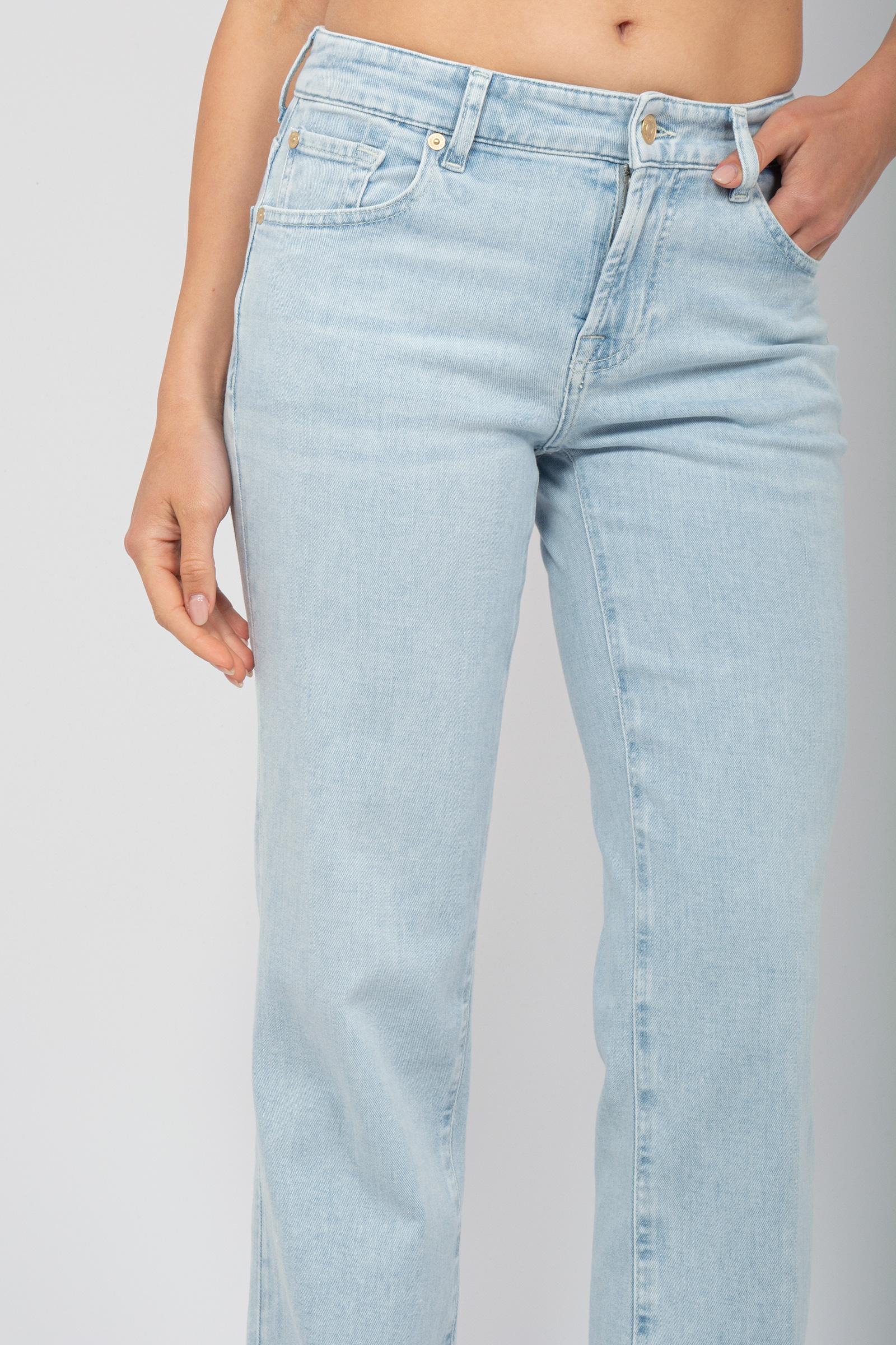 denim in cotone 'calie straight' 7U023R51 MALIBUSKY 7 FOR ALL MANKIND