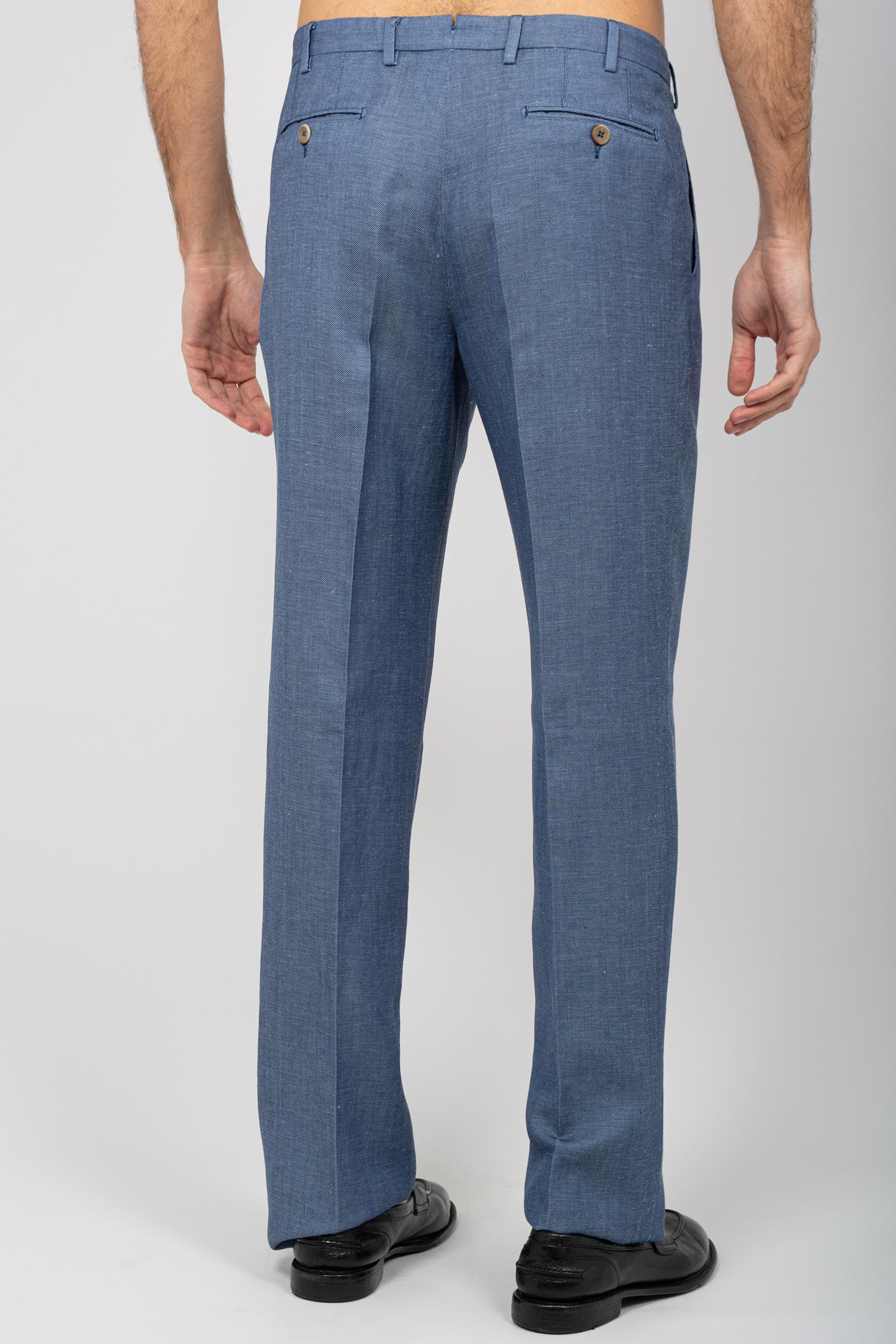 pantalone vita alta in cotone e canapa BABYLONTF0532 572 THE GIGI