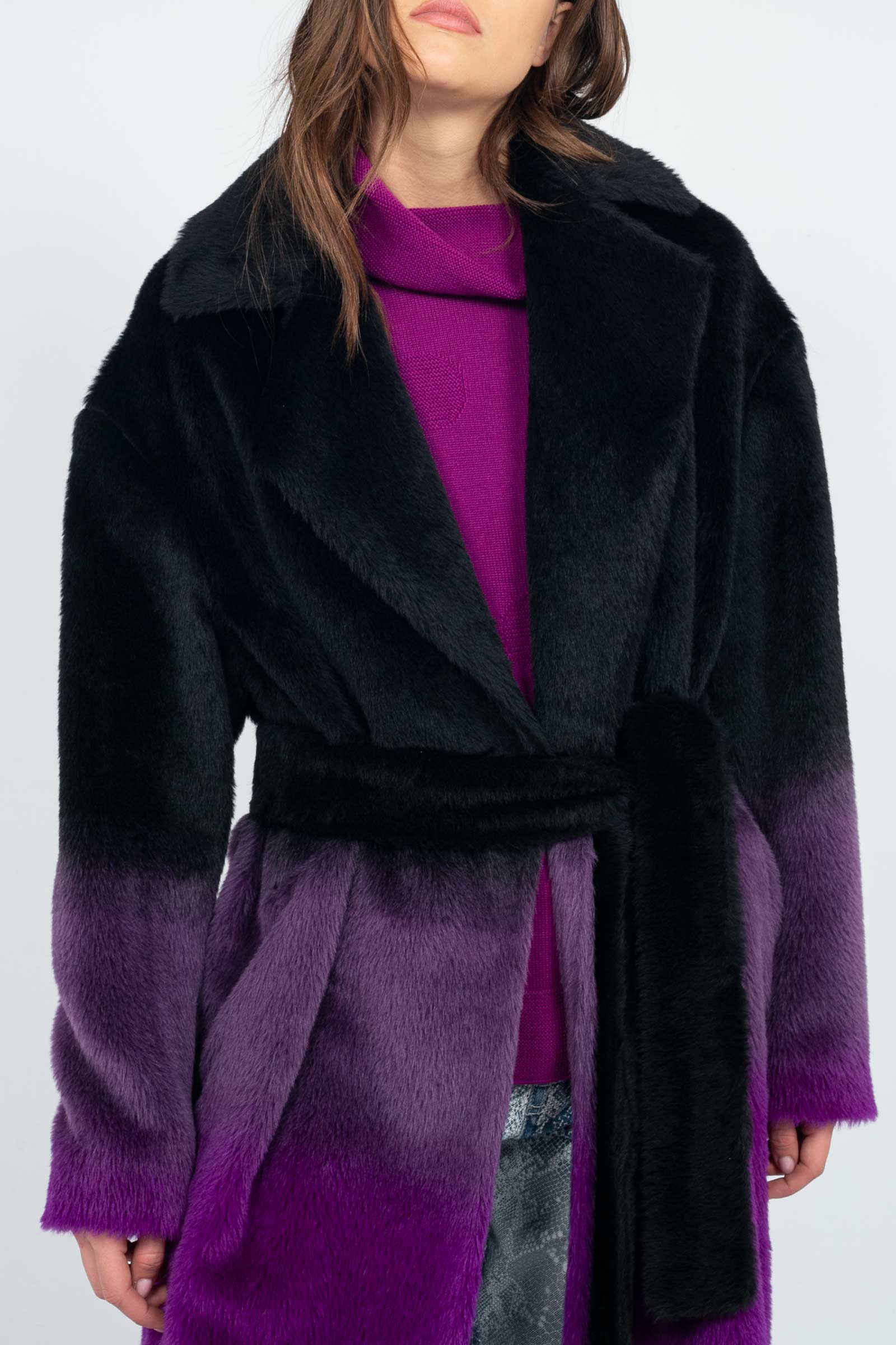 cappotto in alpaca degrade' 8700264320 751 TARDIA 