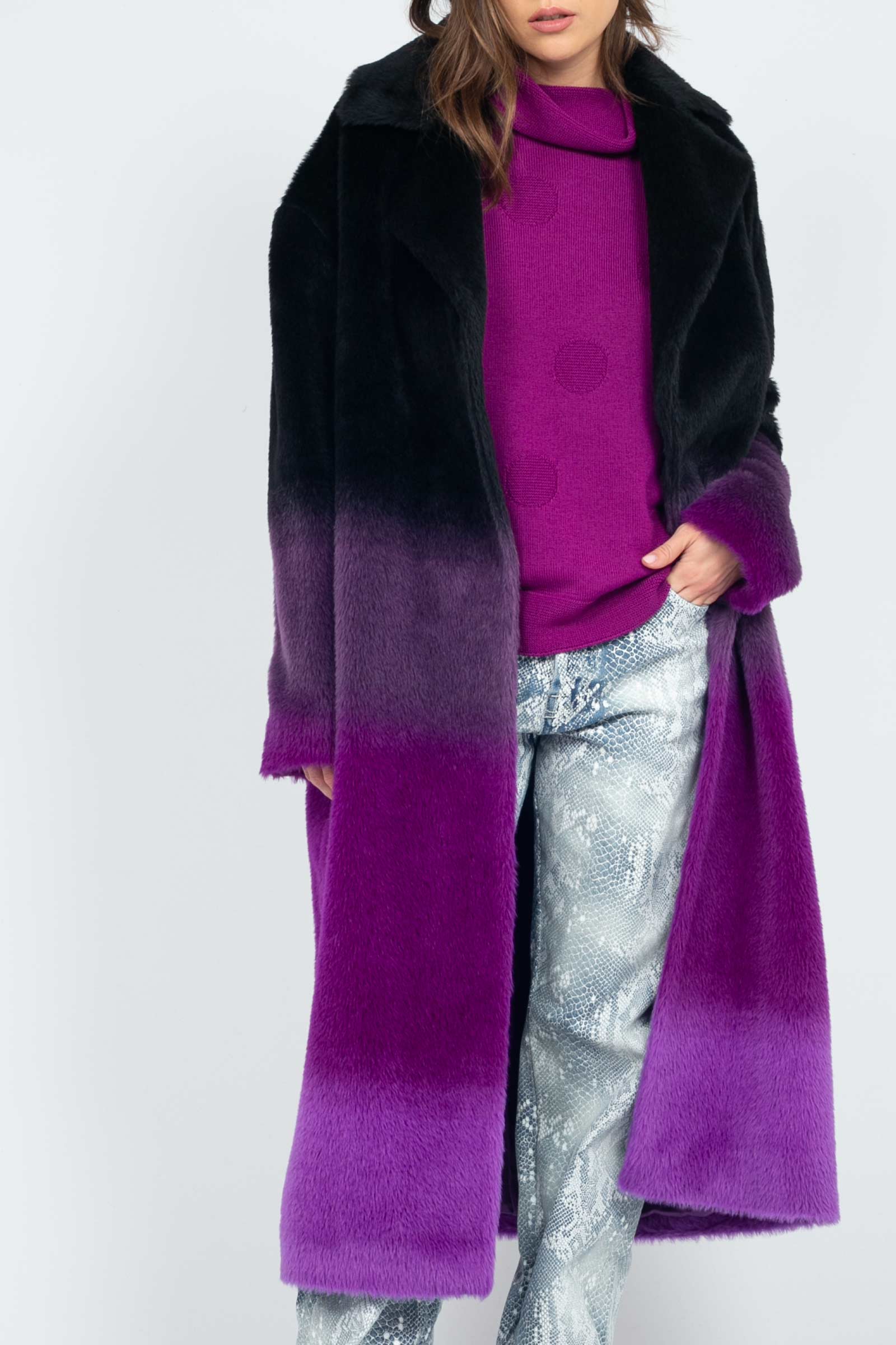 cappotto in alpaca degrade' 8700264320 751 TARDIA 