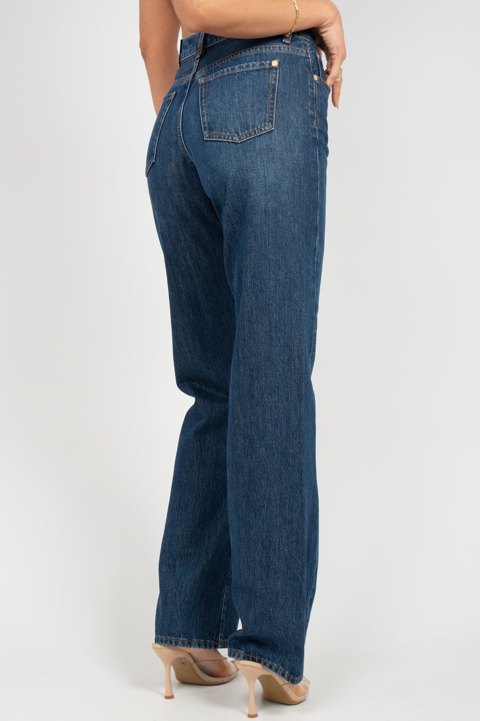 denim in cotone stretch 'tess' 7UX50E52 RADAR 7 FOR ALL MANKIND 