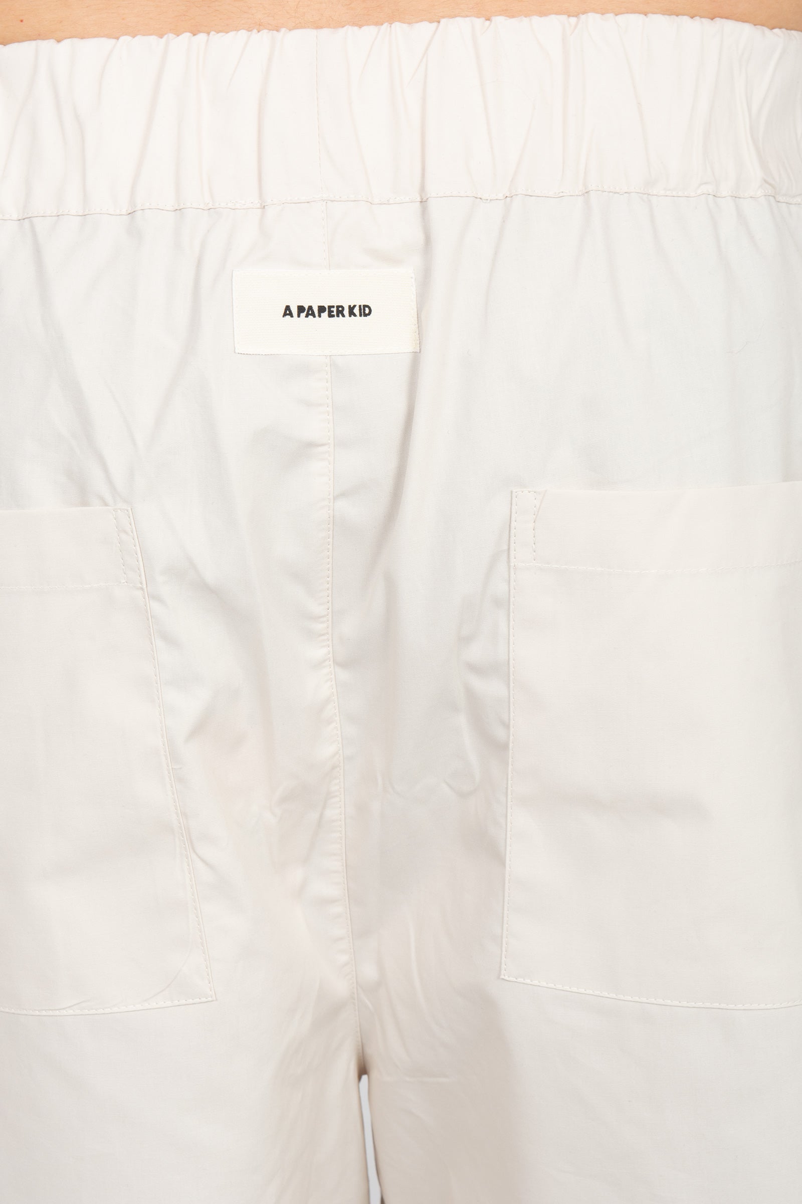shorts in popeline di cotone S6PKMABE005 013 A PAPER KID 