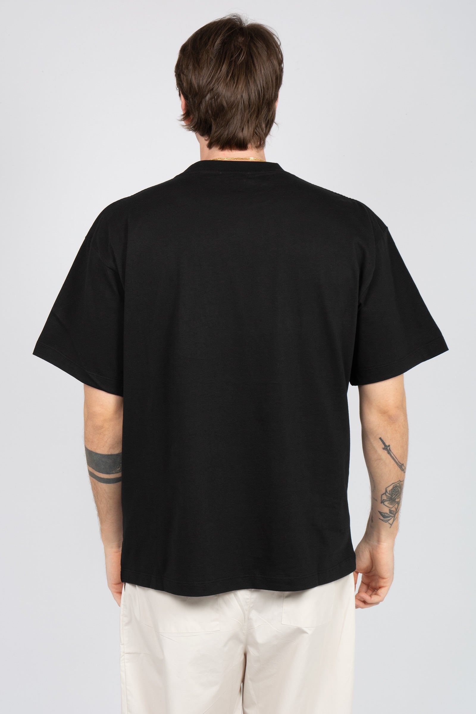 t-shirt in cotone con stampa S6PKUATH159 110 A PAPER KID 