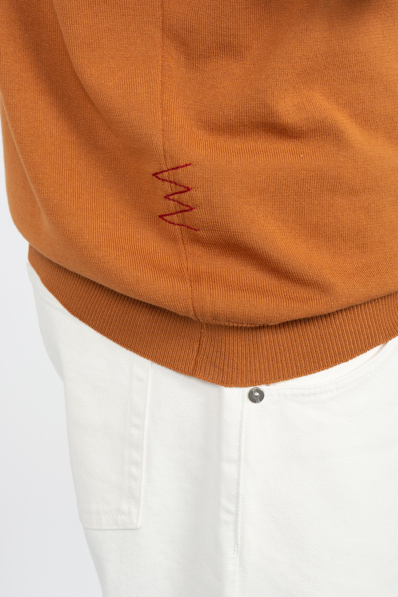 polo in cotone B9AB0051 TABACCO AMARANTO 