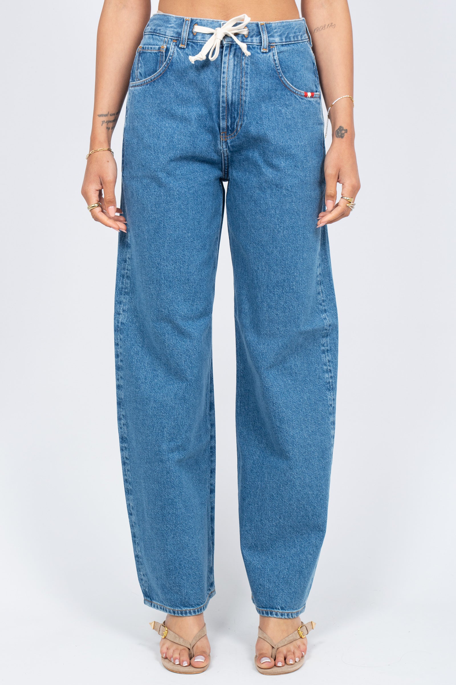 denim danielle in cotone AMD115D7430111 C0999 AMISH 