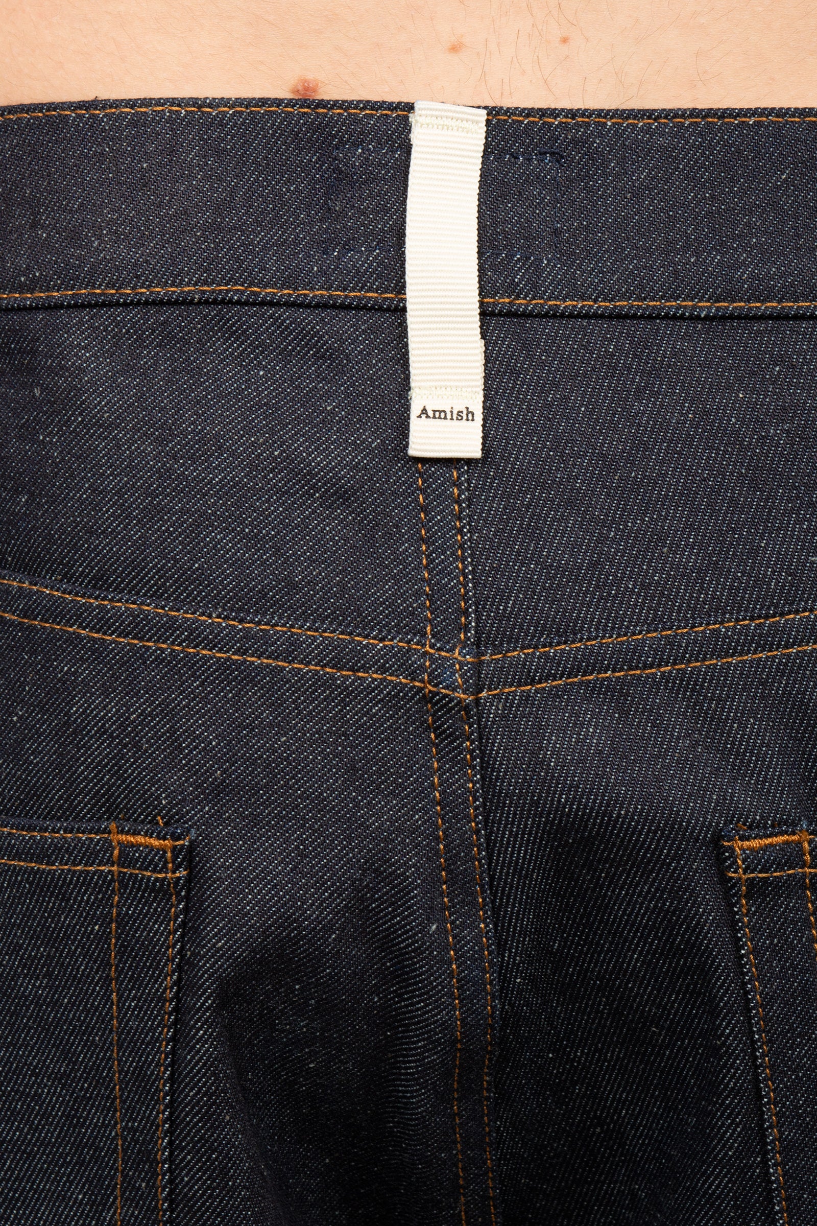 bermuda in denim 'huge' AMU155D5700000 C0999 AMISH 