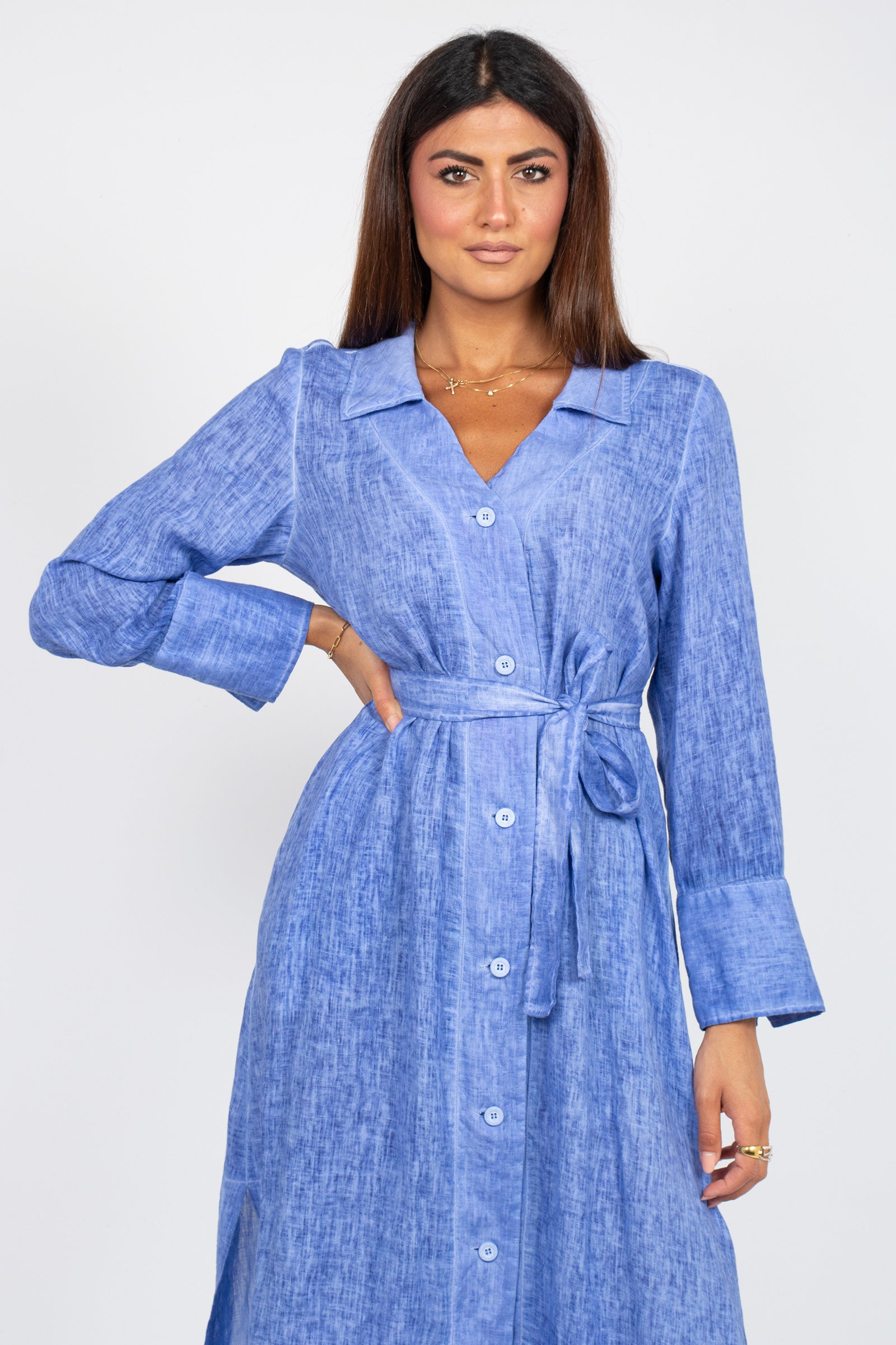 abito in lino S2235597 218 ANNA SERAVALLI 