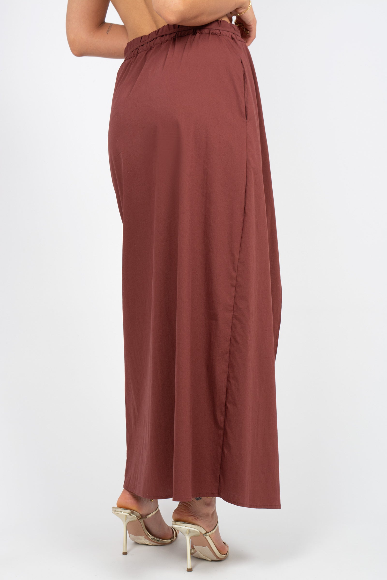 gonna in misto cotone stretch SS2252128 217 ANNA SERAVALLI 