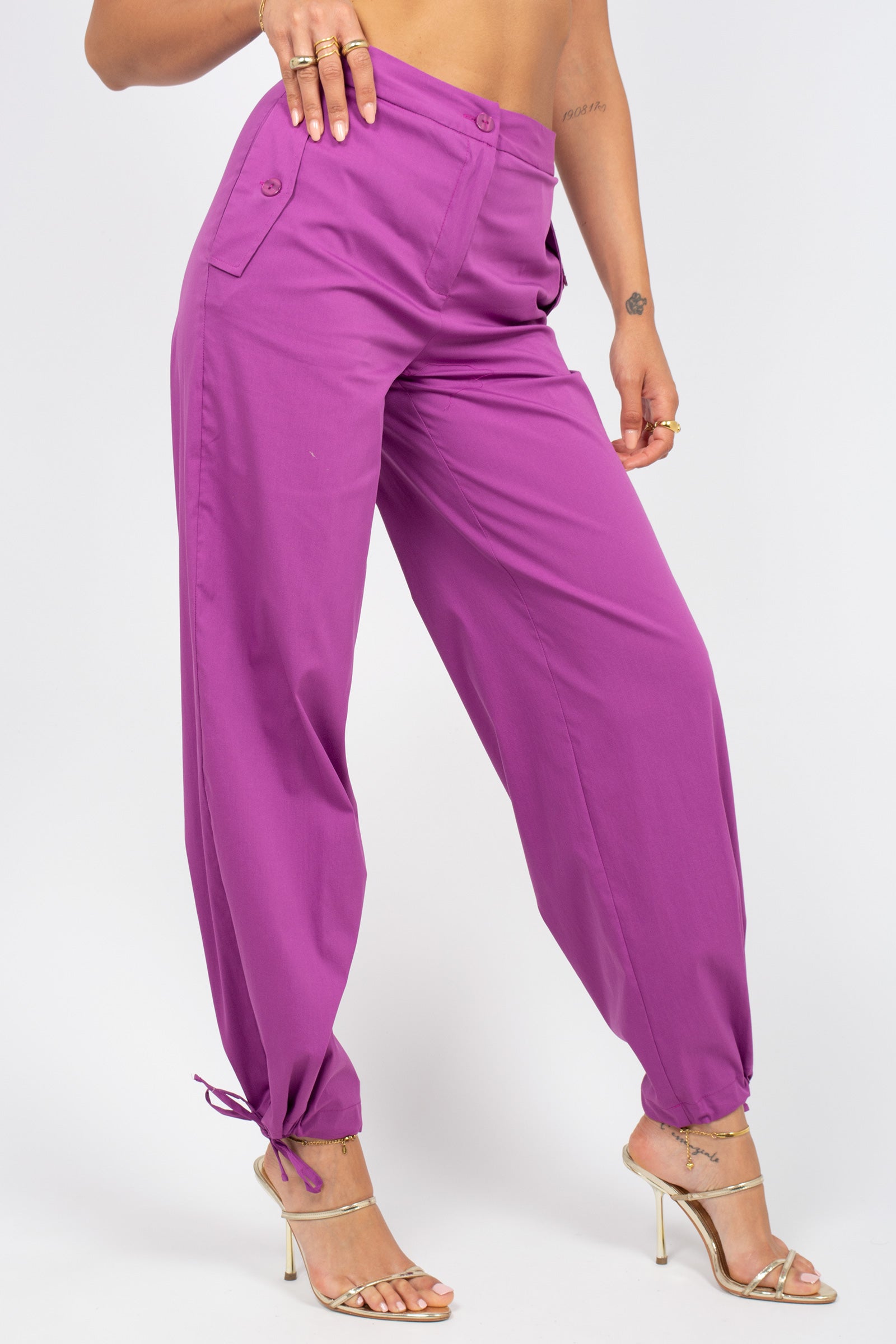 pantalone in misto cotone stretch SS2256128 128 ANNA SERAVALLI 