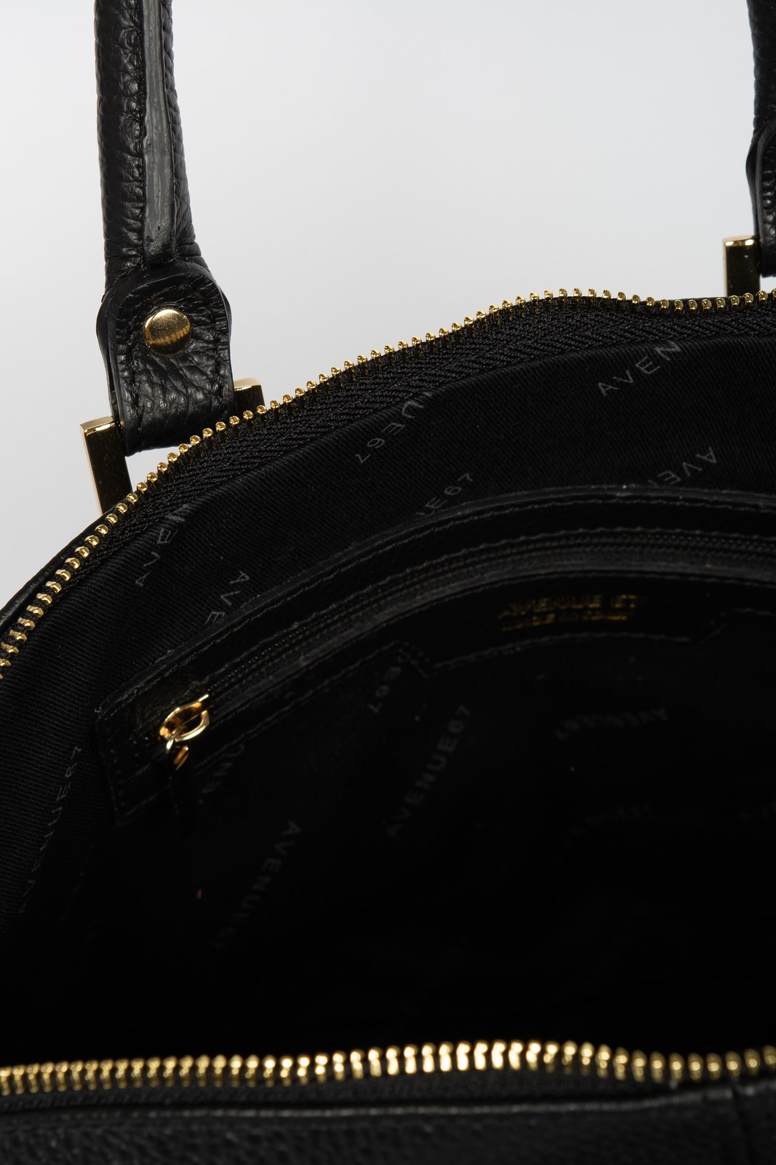 shopper xs in nappa martellata 'fandango' FANDANGOXSDOLLATO NERO AVENUE 67 