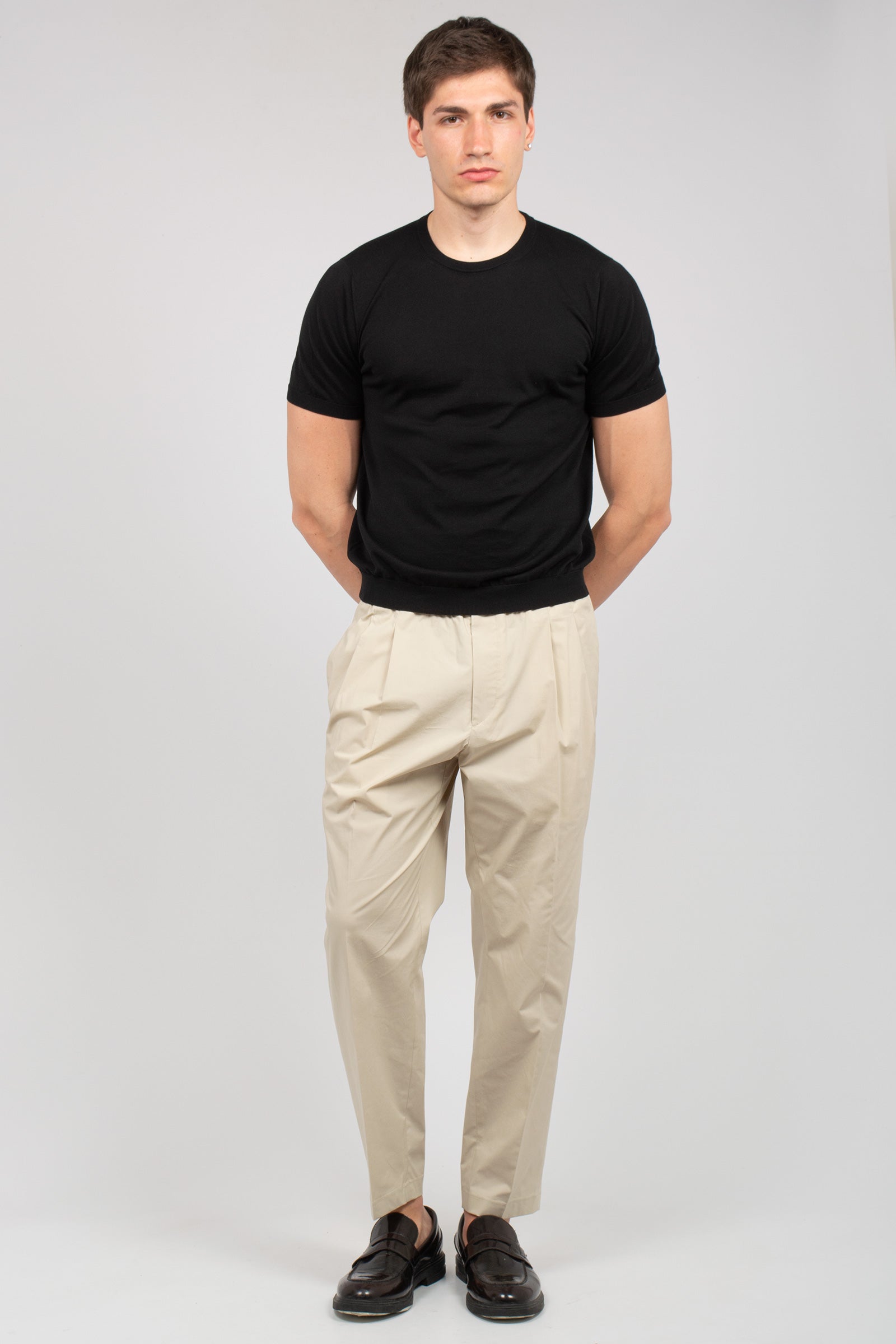 jogger in cotone 'baddy' BADDYSTSCS26 STUCCO BE ABLE 