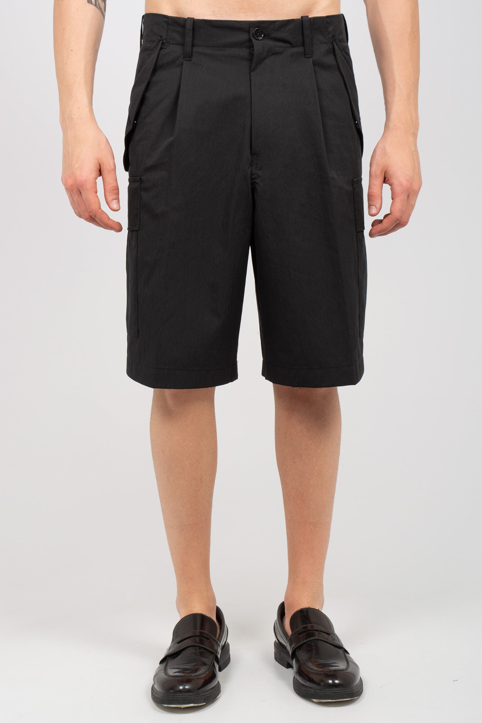 bermuda cargo in misto cotone 'kyoto' KYOTOBERMUDAABXS26 NERO BE ABLE 