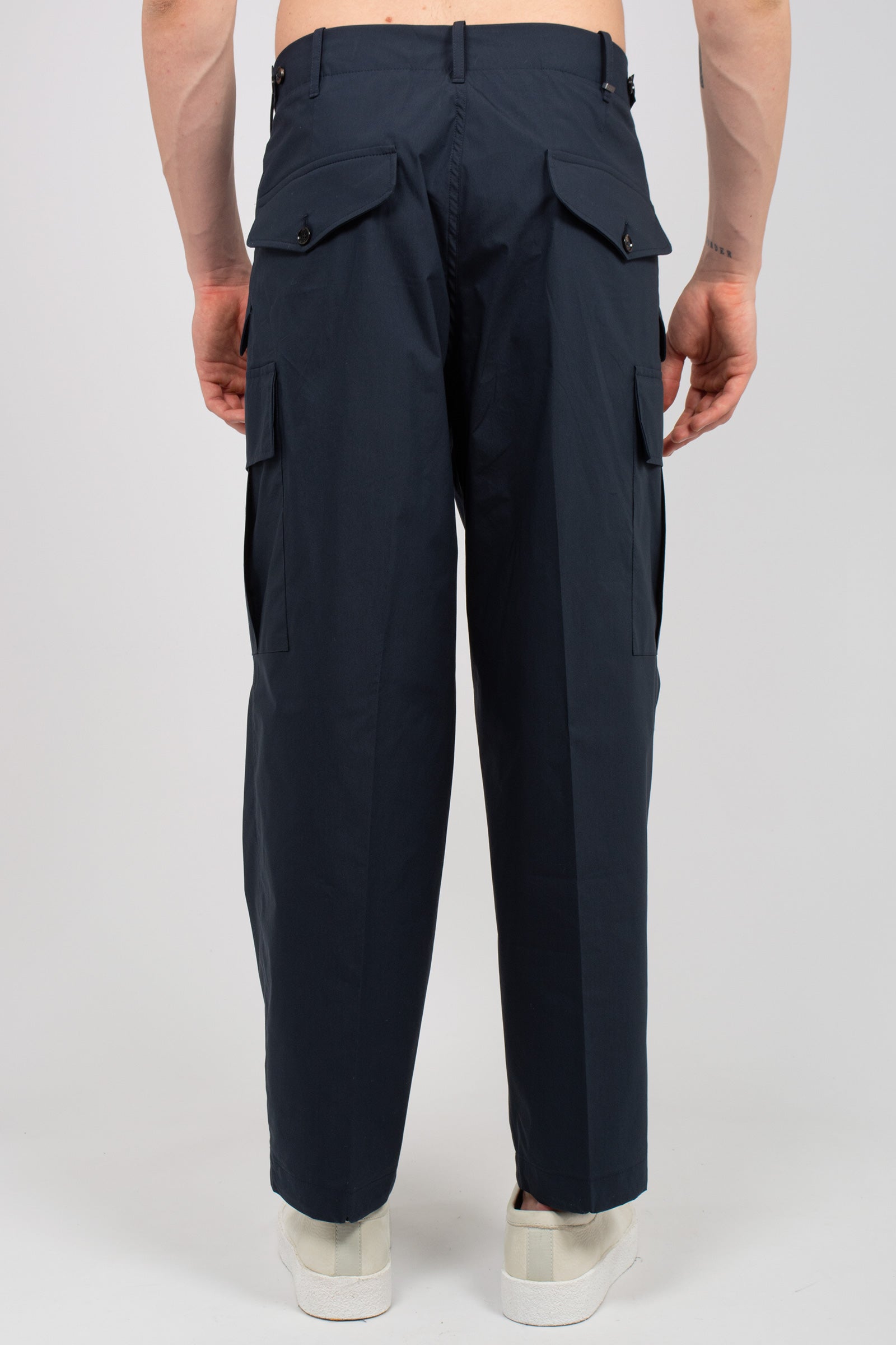 pantalone cargo in misto cotone 'kyoto' KYOTODAS26 BLU BE ABLE 