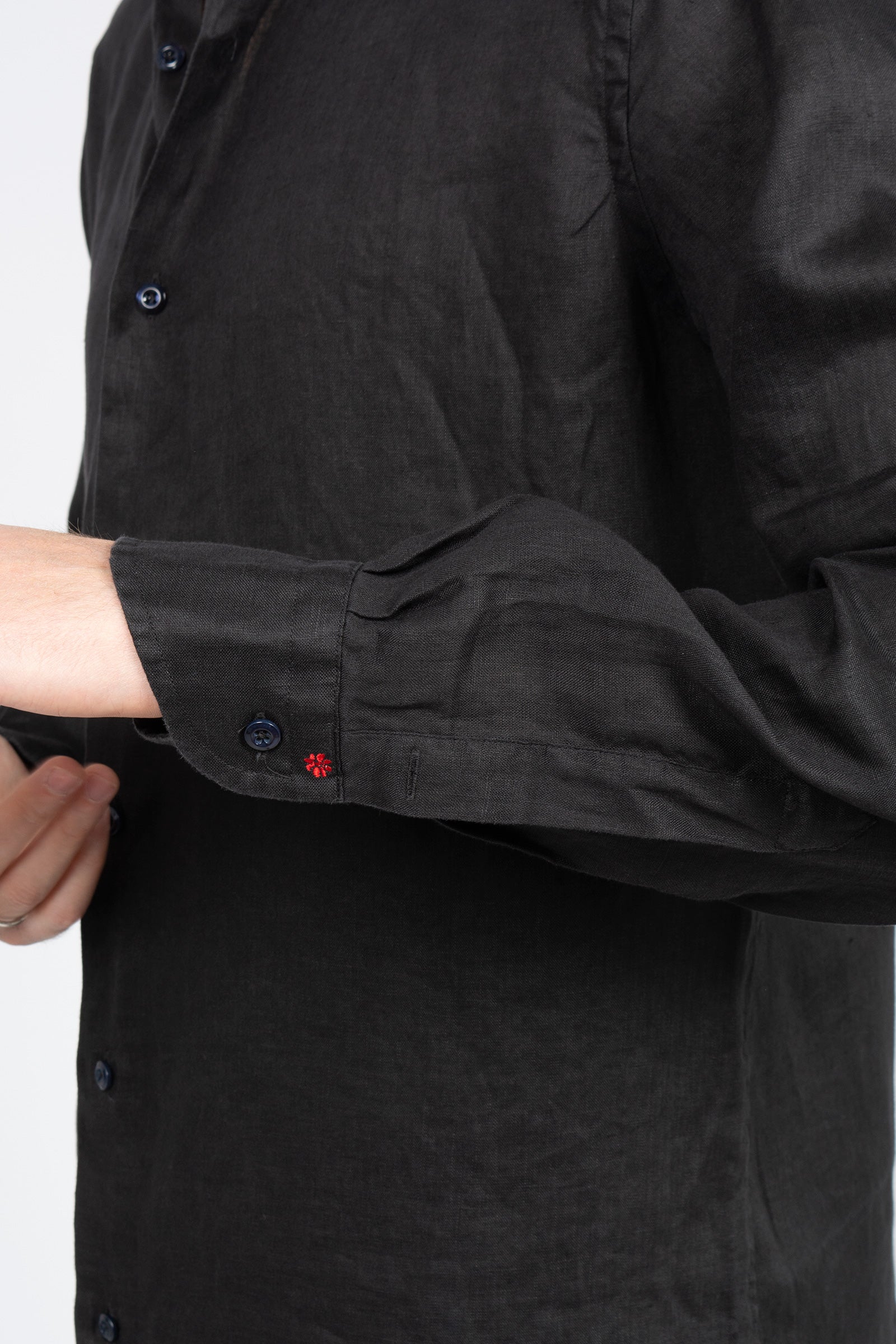 camicia in puro lino 34RHR27106811 05 BOLZONELLA1934 