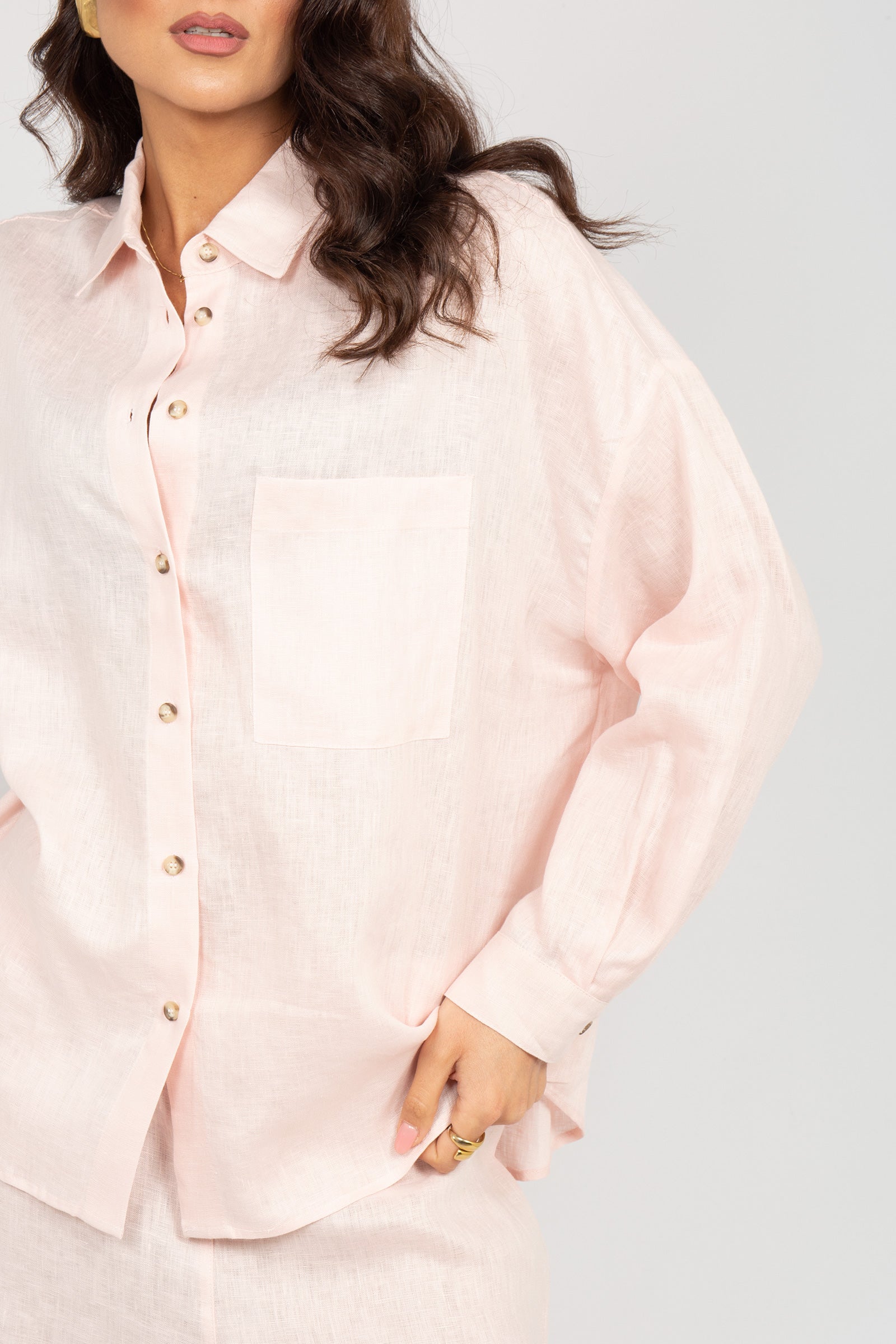camicia in lino 5012R003101N 06 DIANA GALLESI 