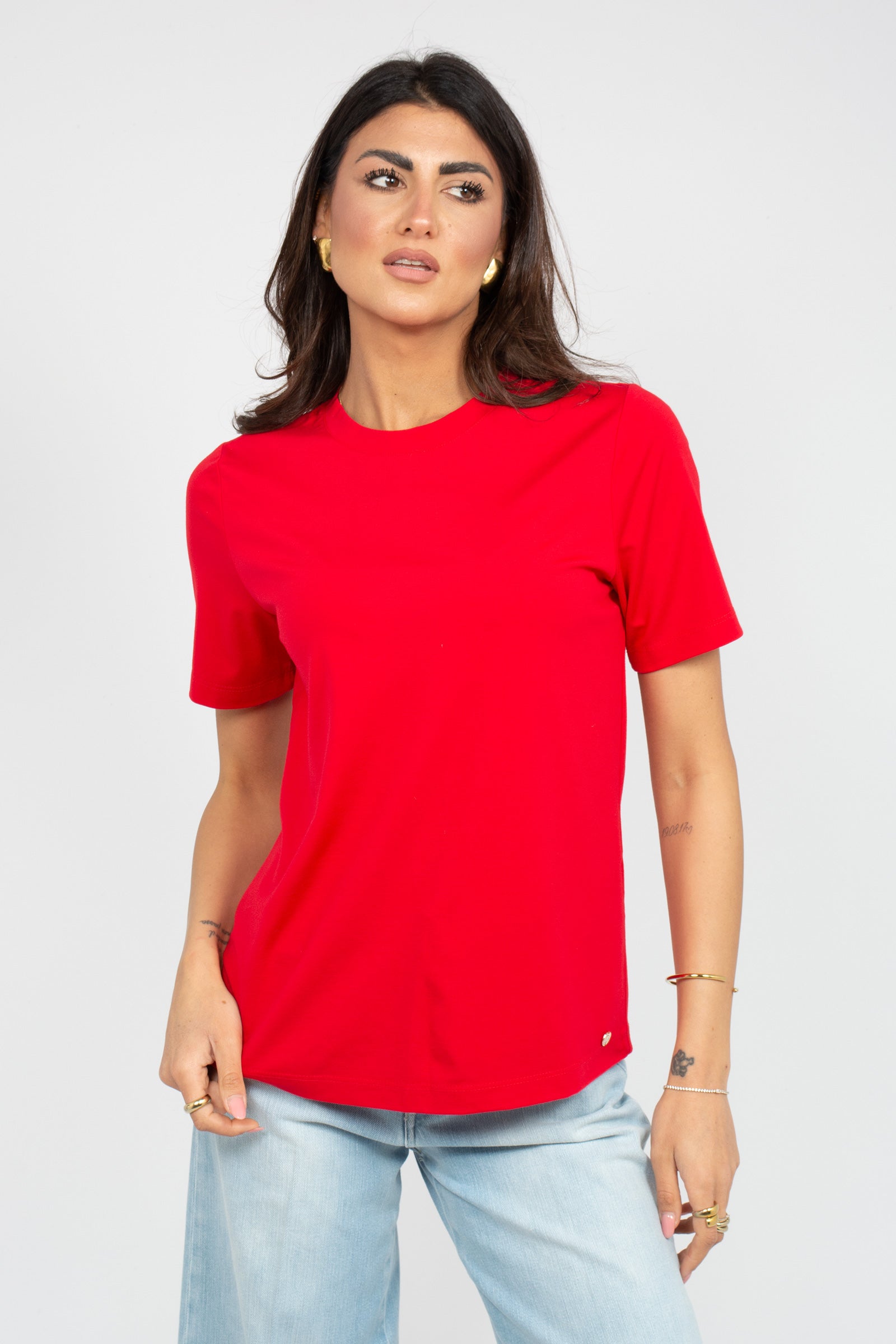t-shirt in viscosa G060R000670N 16 DIANA GALLESI 