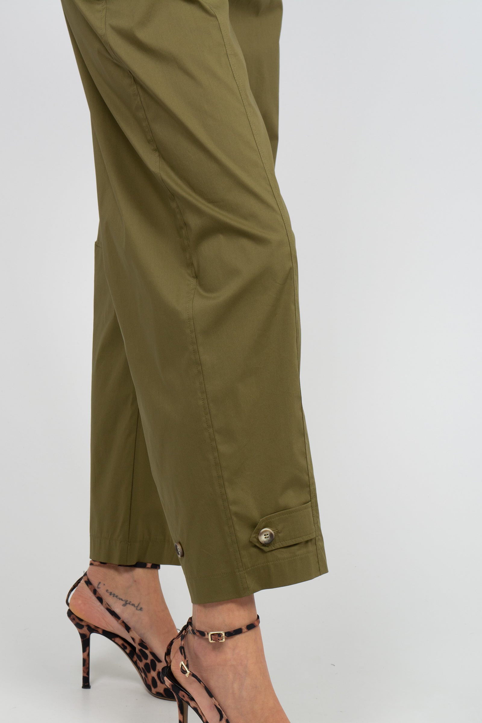 pantalone in popeline di cotone P091R008742N 25 DIANA GALLESI 