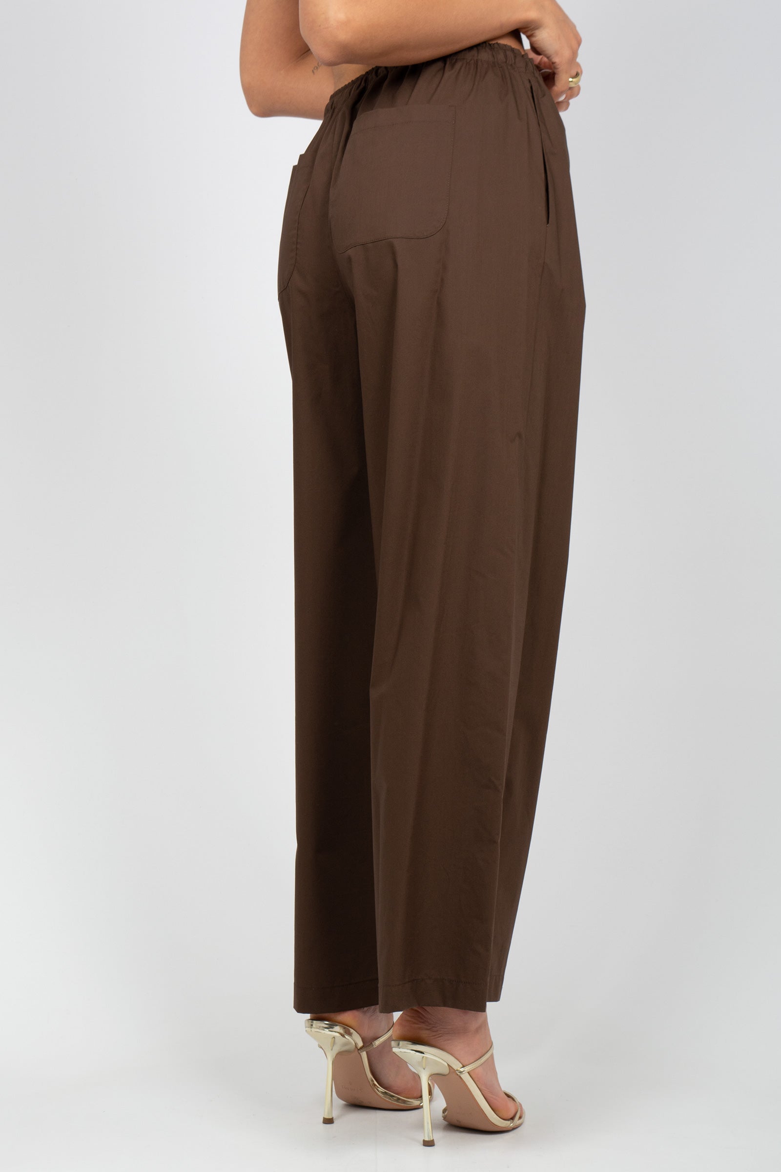 pantalone ampio con coulisse ACQUADD05 843 DOUUOD 