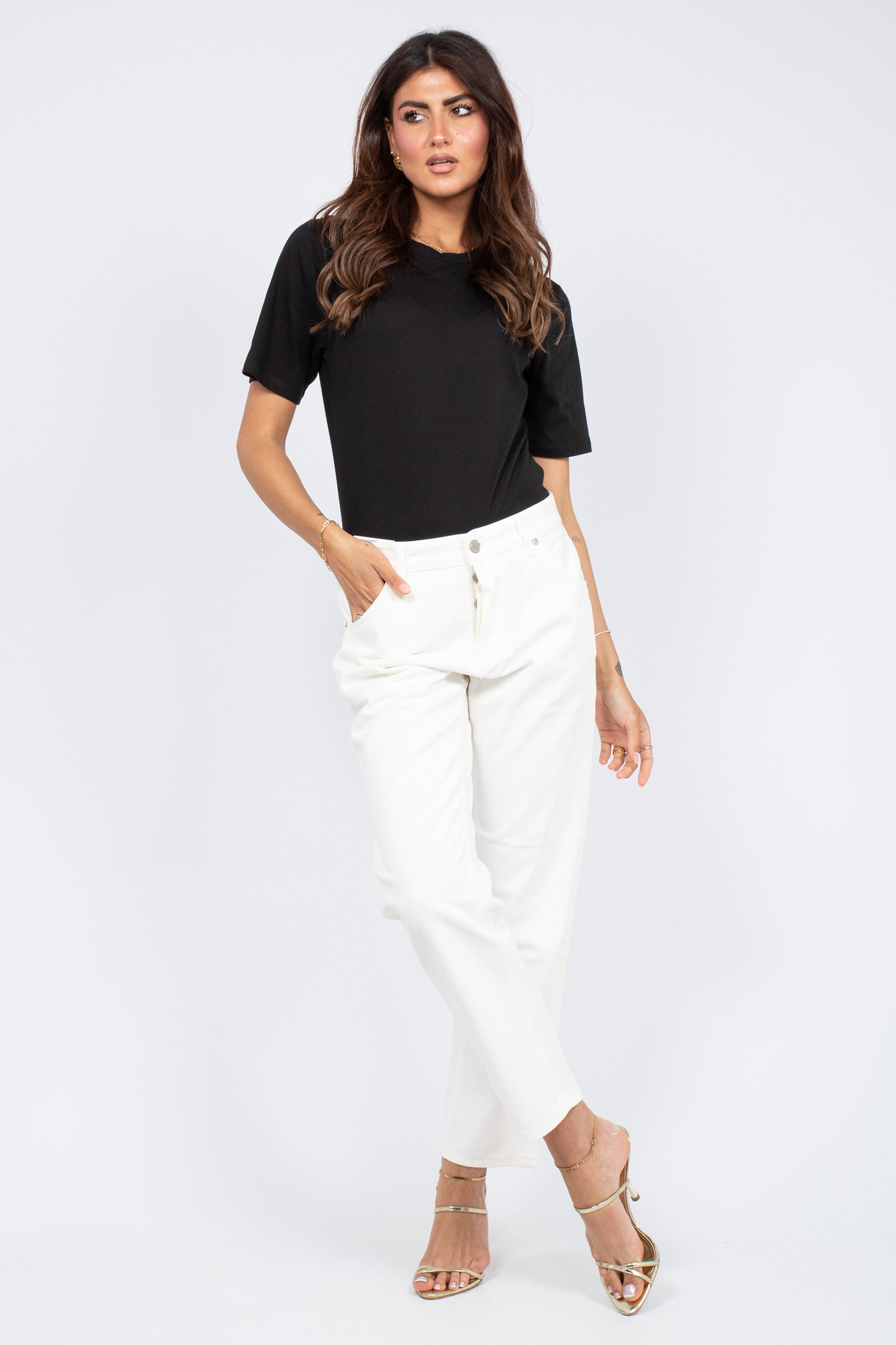 t-shirt body in cotone BRUNELLODD02 999 DOUUOD 