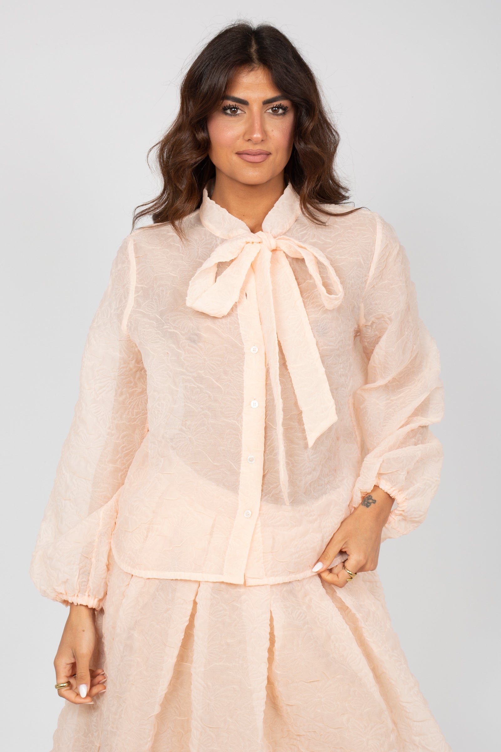 camicia in tessuto goffrato ZIBIBBODD10 305 DOUUOD 
