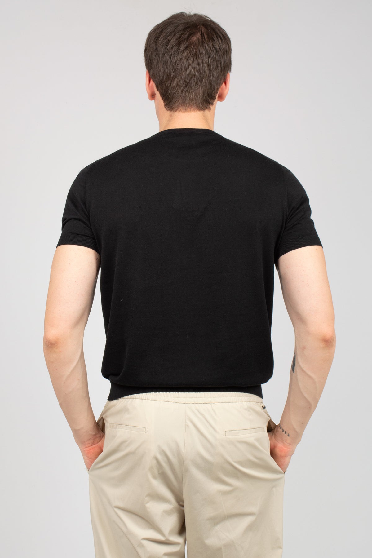 t-shirt in cotone rasato D0GN100 690 DRUMOHR 