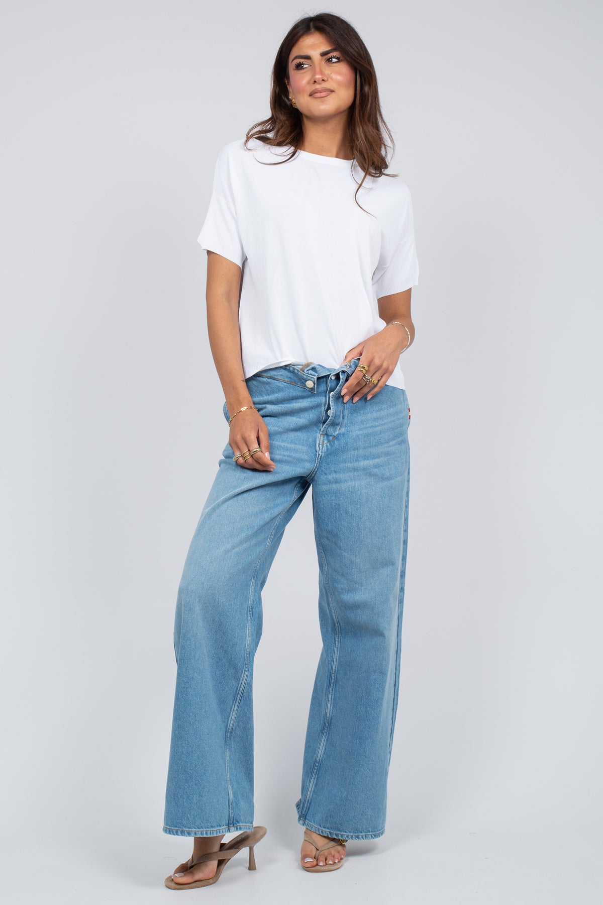 t-shirt girocollo in cotone L0V103R 100 DRUMOHR 