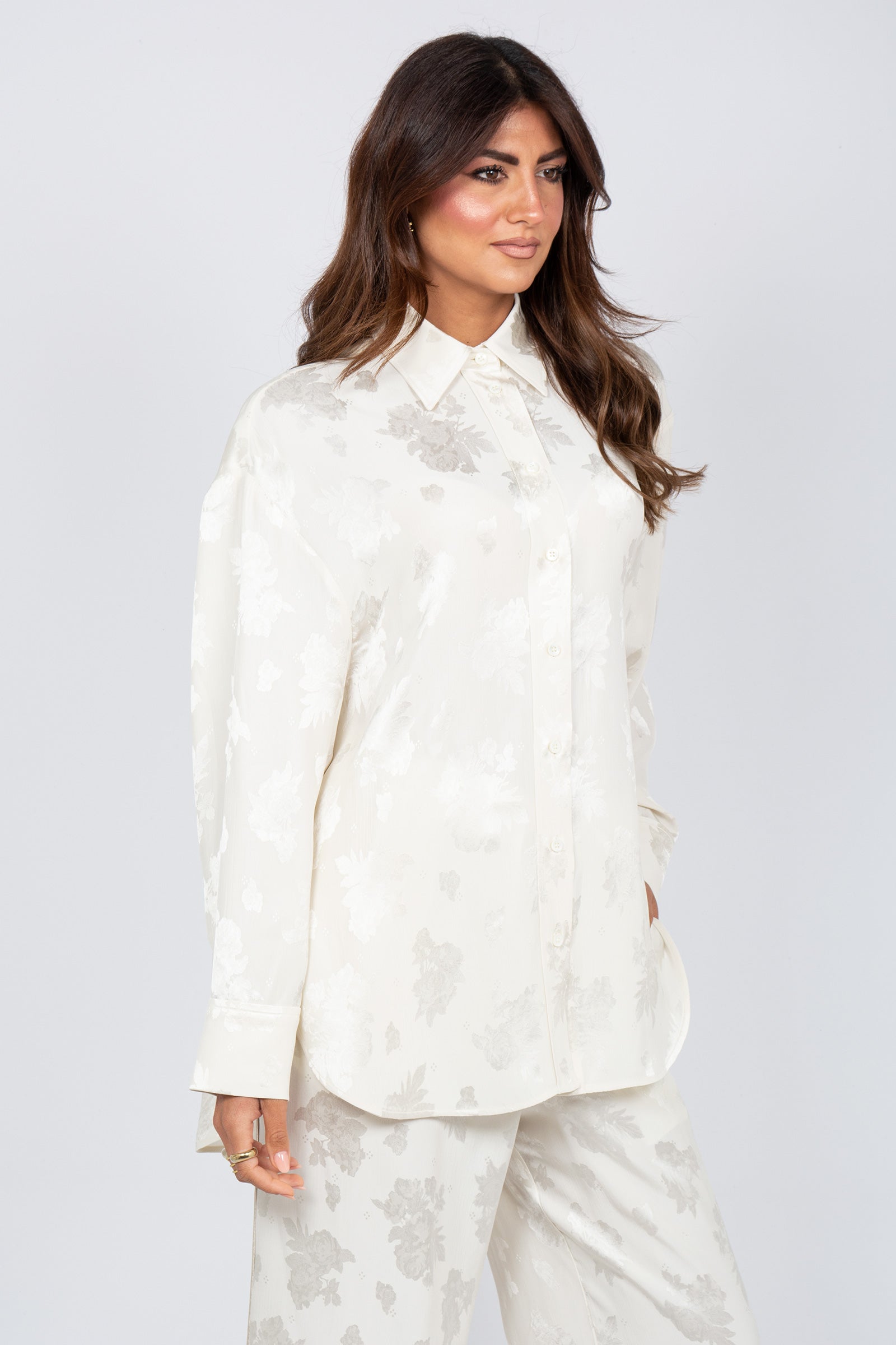 camicia in viscosa LS540S01 155 DRUMOHR 