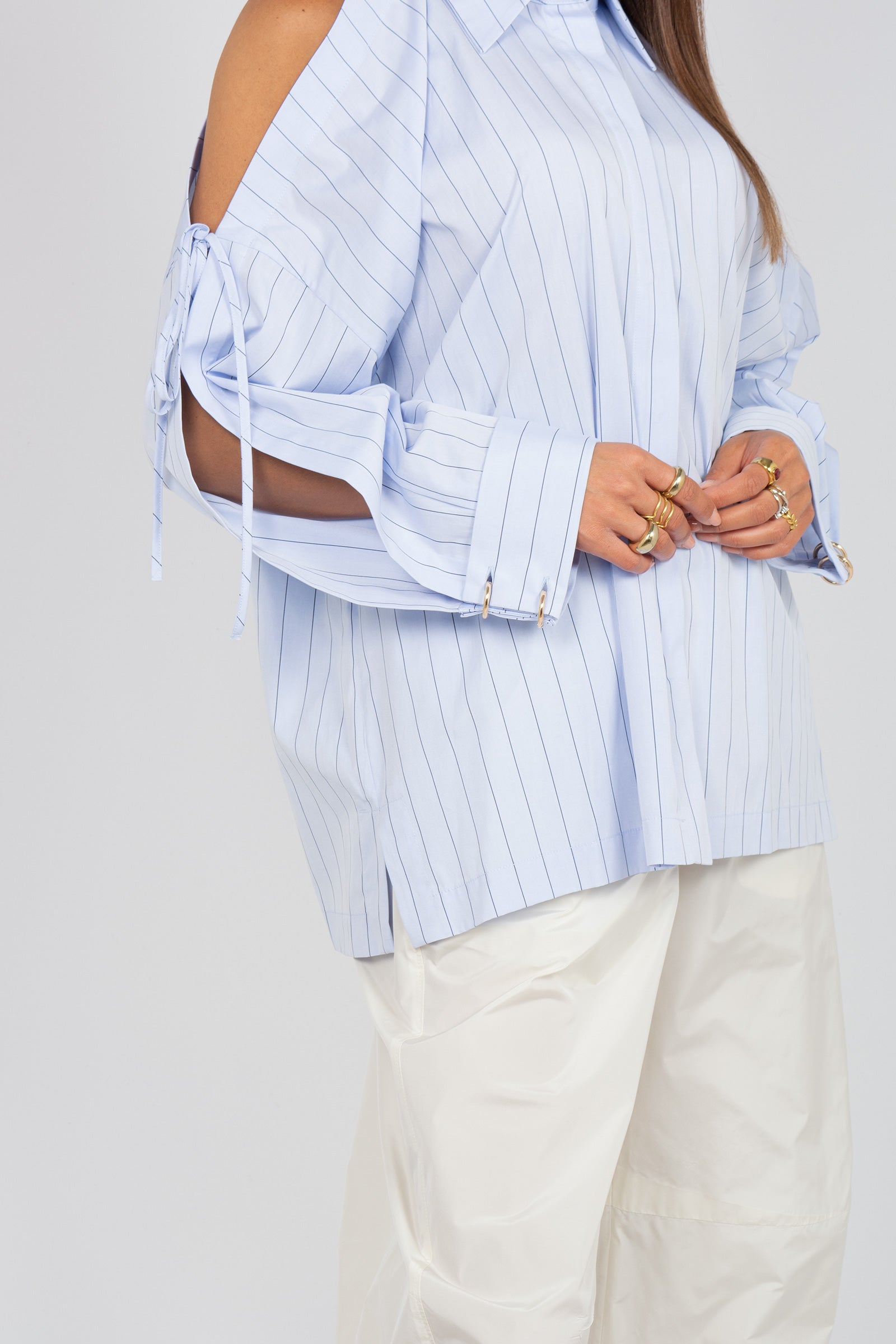 camicia con aperture 'gail' P6SJ17 RI566 ERIKA CAVALLINI 