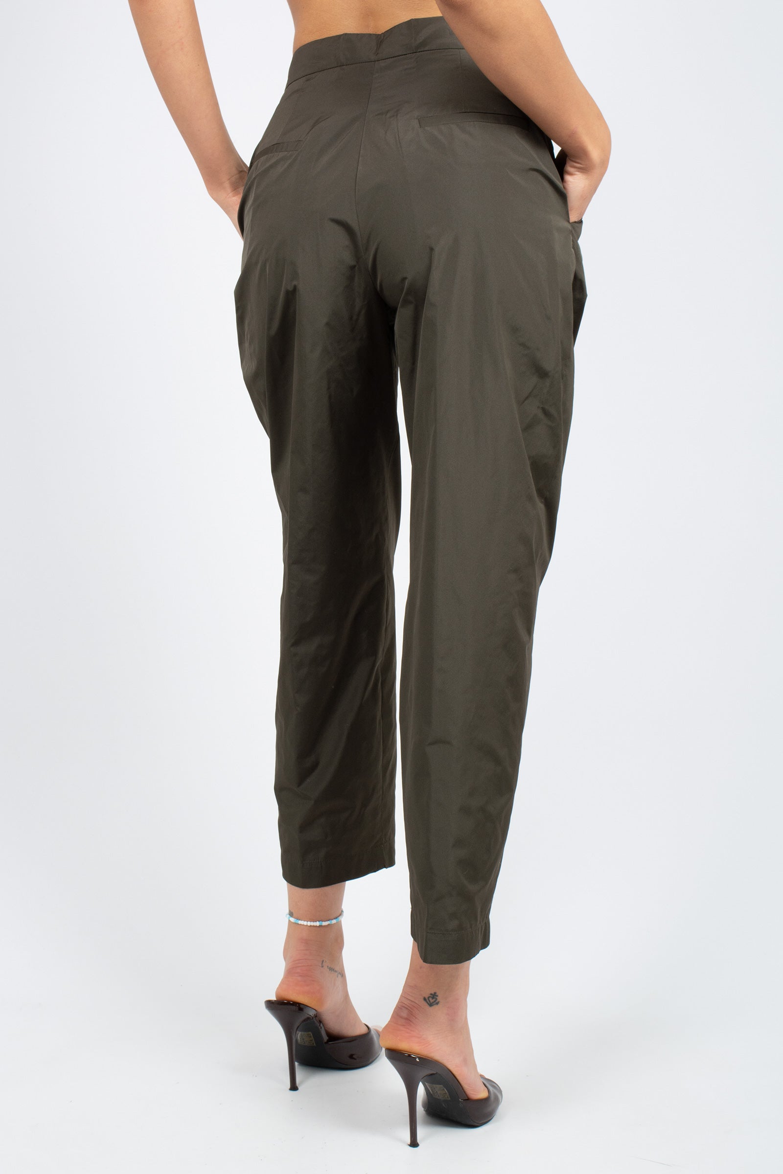 pantalone in taffeta 'chantal' P6SP01 S92 ERIKA CAVALLINI 