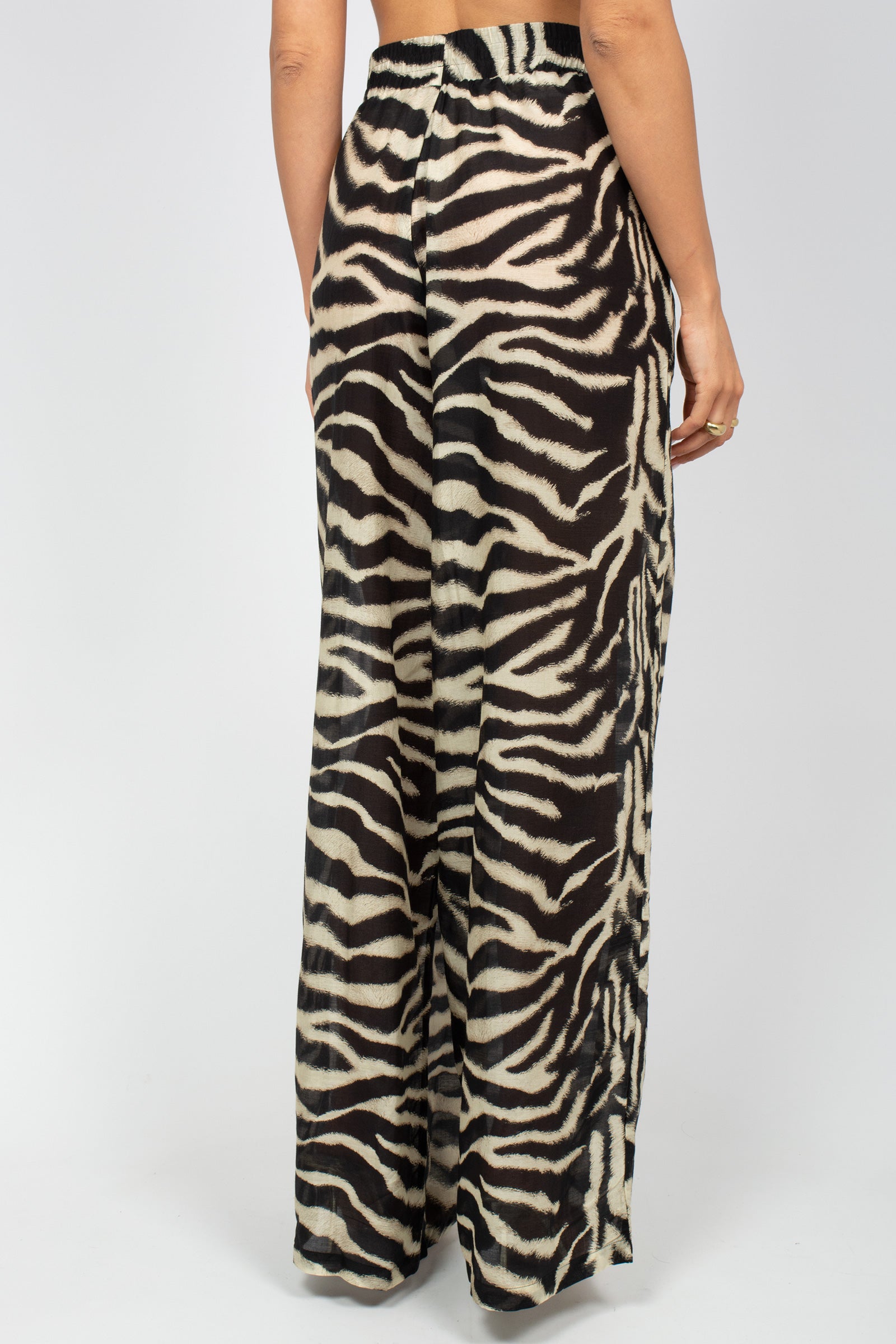 pantalone in cotone stampato D484P700YAJ S4800 ERMANNO SCERVINO LIFE 