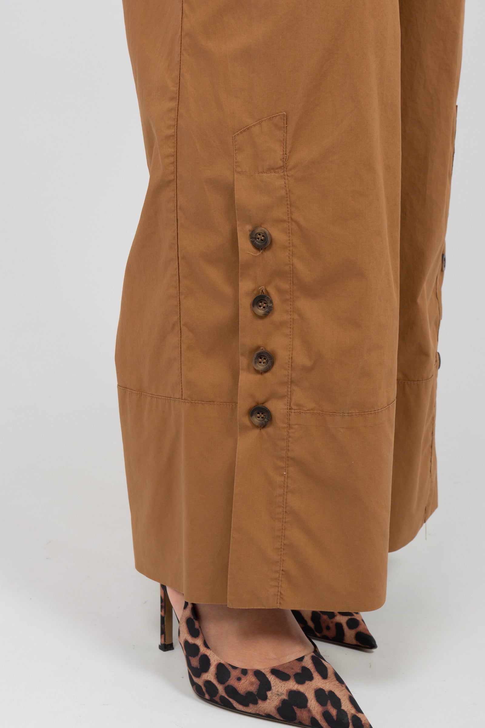 pantalone ampio in cotone VELUR307 1352 HANAMI D'OR 