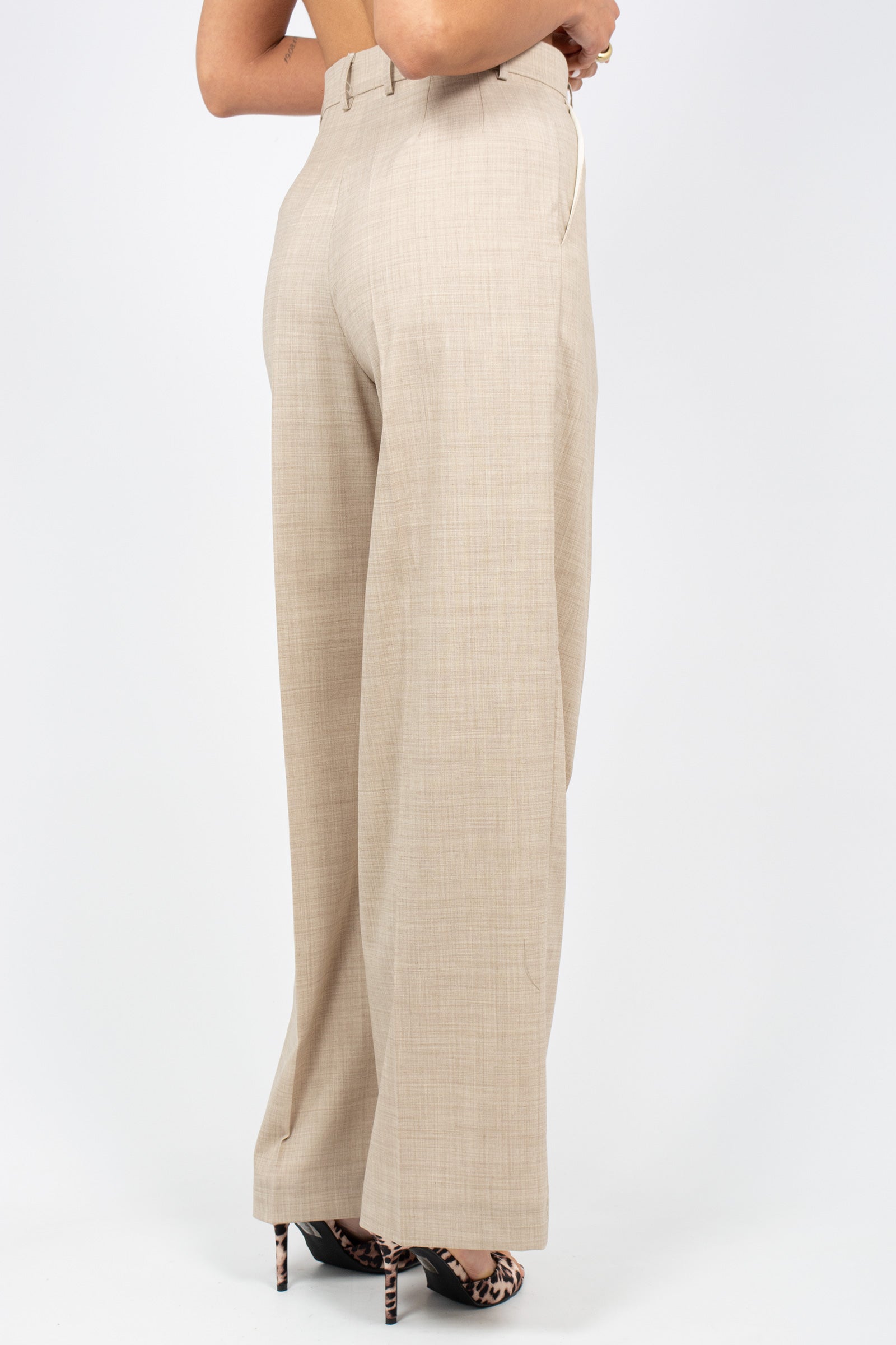 pantalone over con pinces PORTO 0703 JACQUEUR 