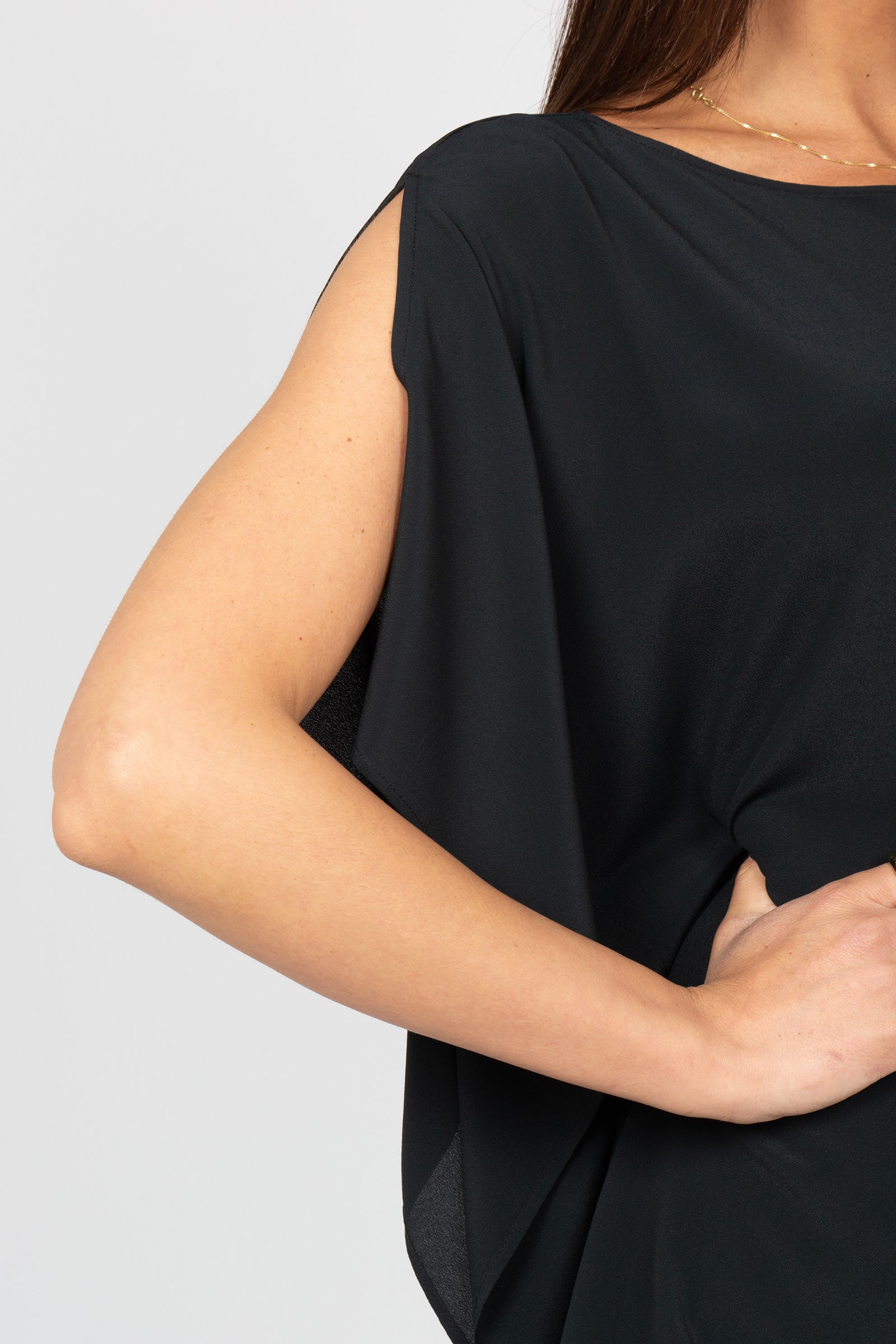 blusa oversize in misto seta 66282 999 LE TRICOT - Perugia 