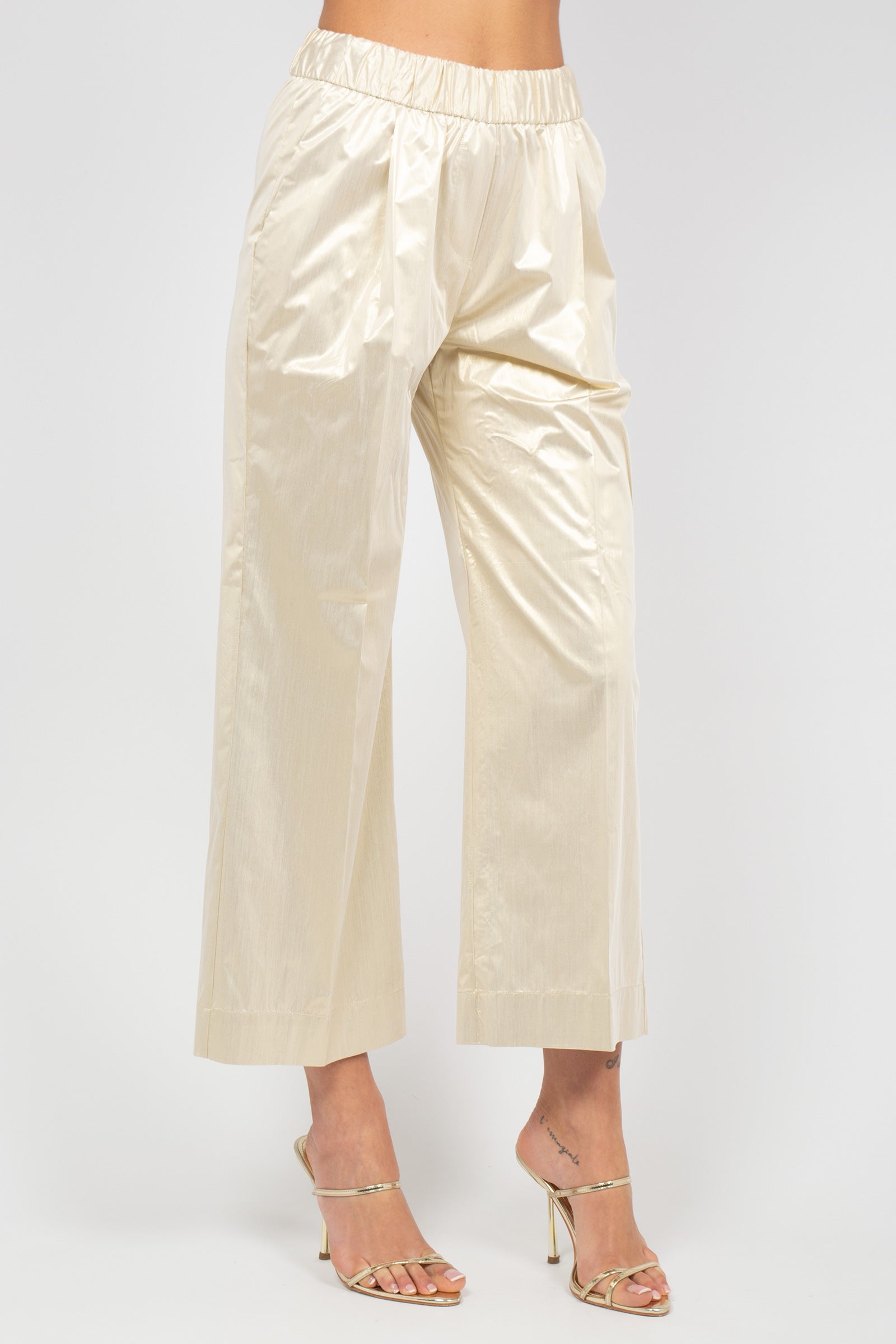 pantalone in viscosa gold 76829 9000 LE TRICOT - Perugia 