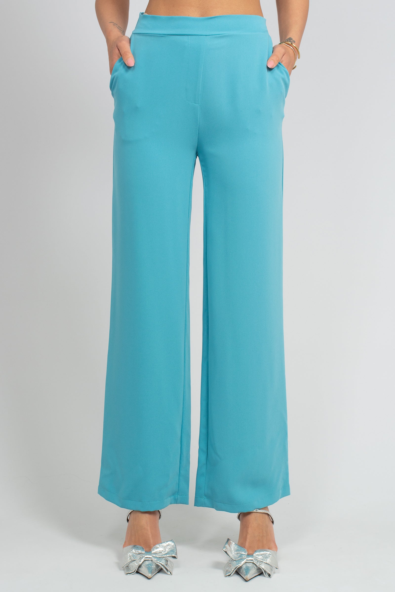 pantalone in viscosa 261M1190 324 MAIDA MILA 