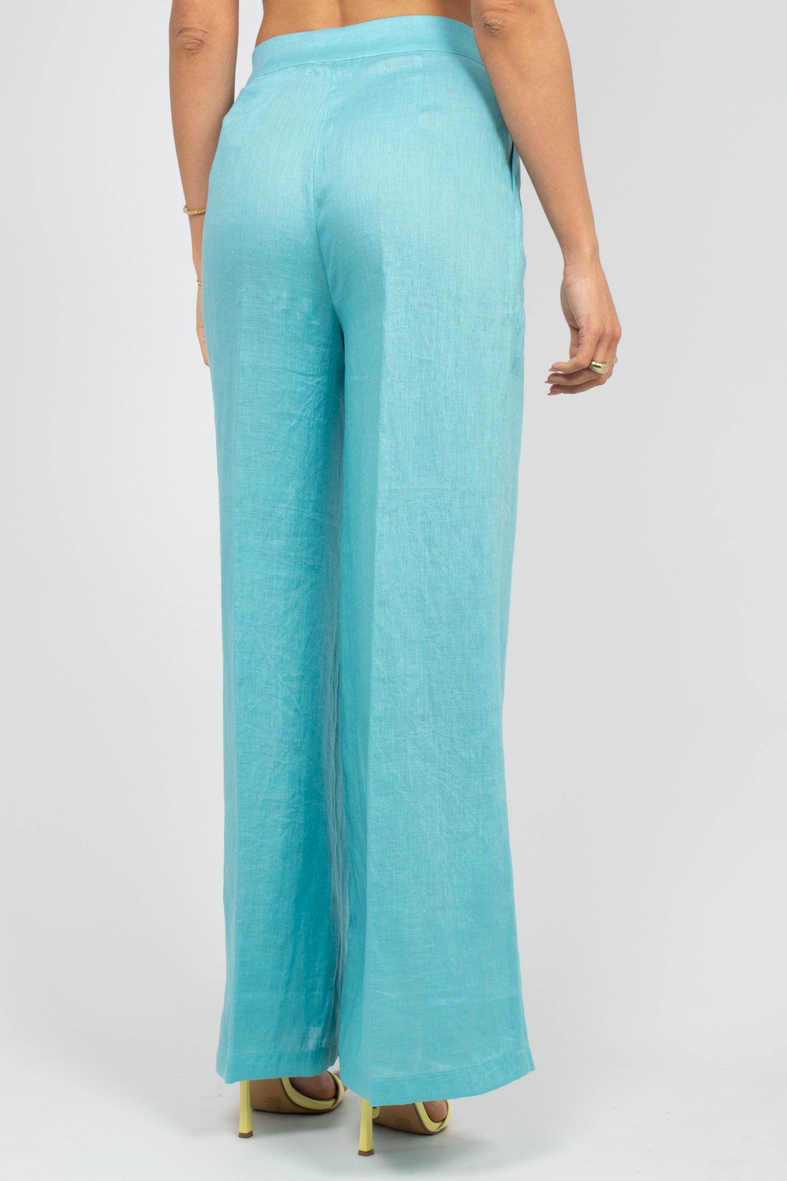 pantalone in lino 261M1401 324 MAIDA MILA 
