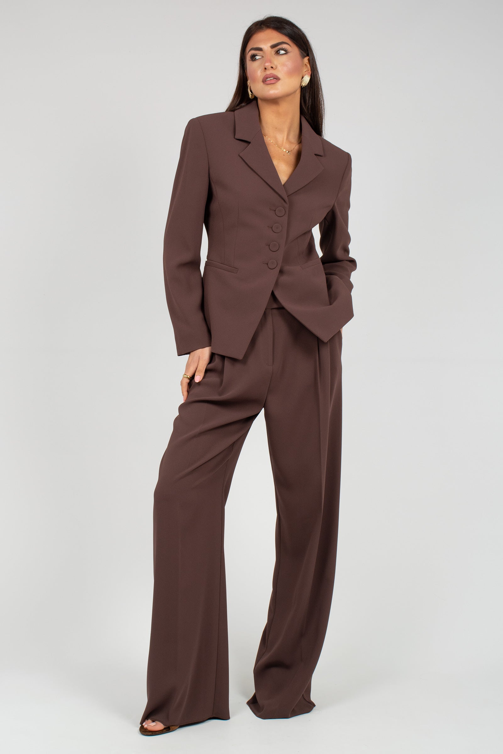 pantalone con pinces 'airone' AIRONE 003 MARELLA 