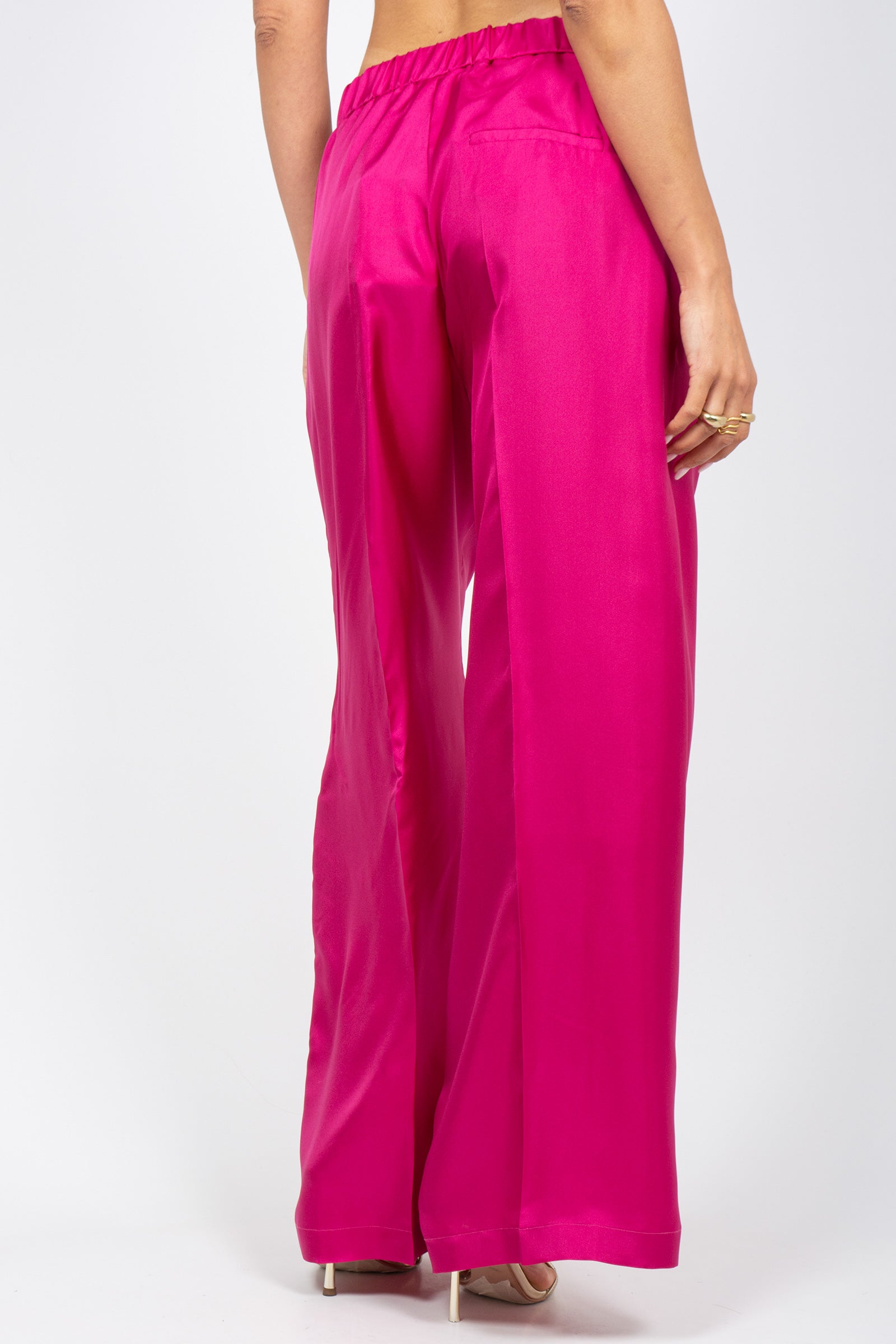 pantalone in twill di seta 'ariete' ARIETE 003 MARELLA 