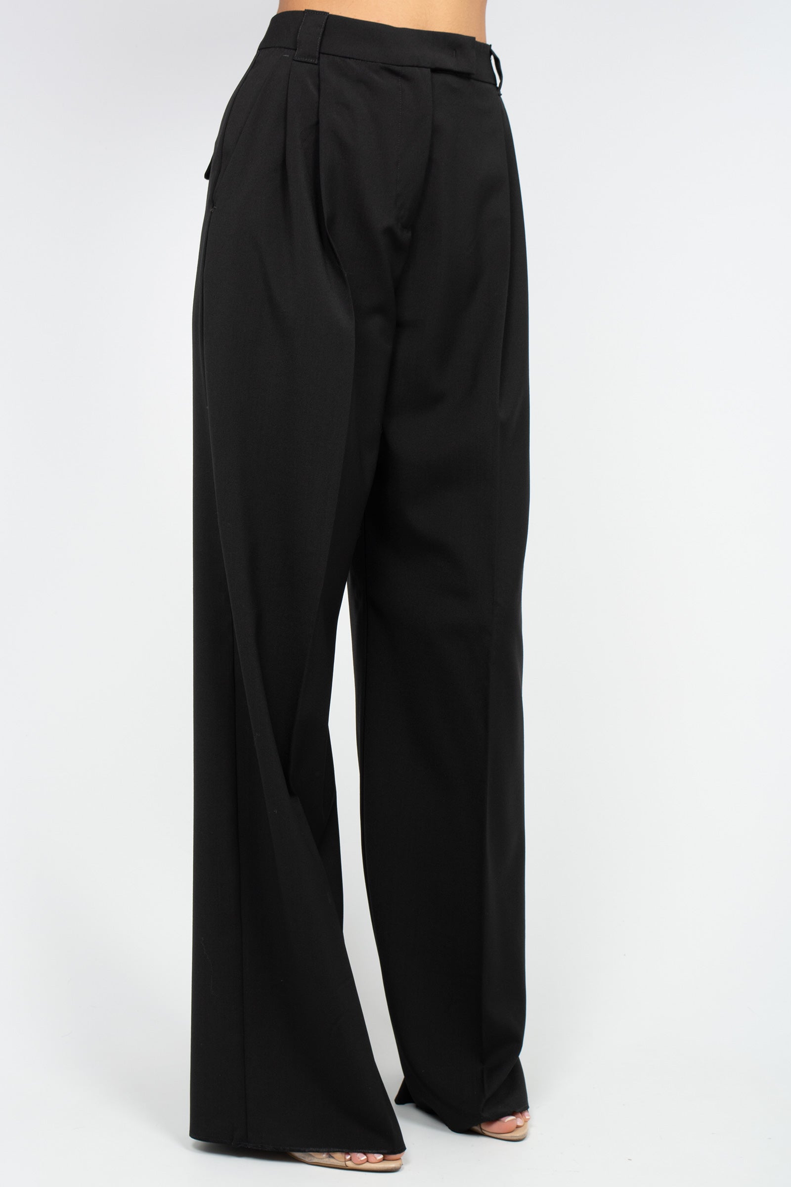 pantalone in lana vergine 'como' COMO 003 MARELLA 