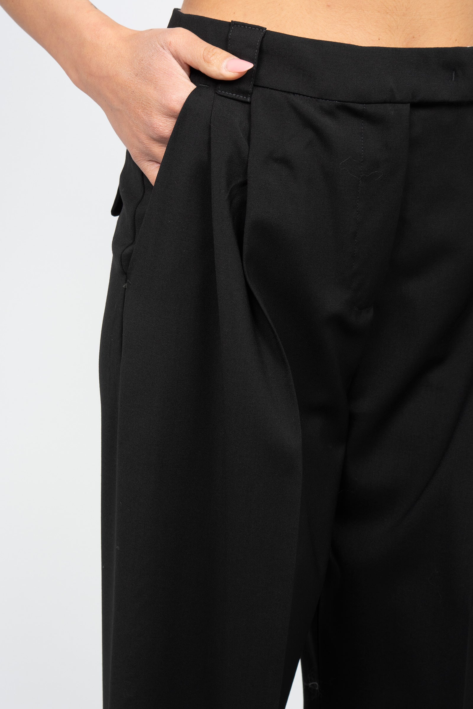pantalone in lana vergine 'como' COMO 003 MARELLA 