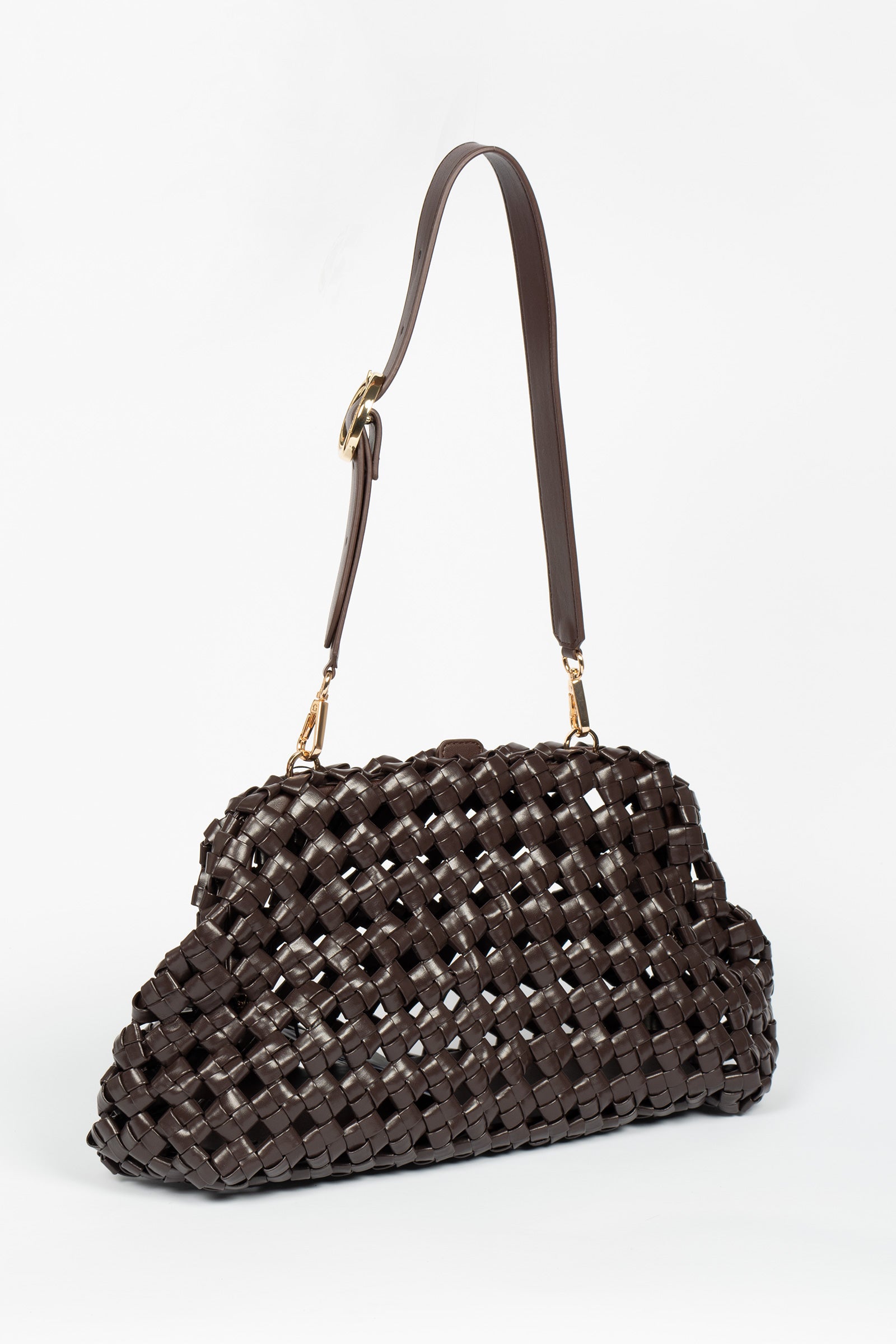 pouch in pelle intrecciata 'estremo' ESTREMO 001 MARELLA 