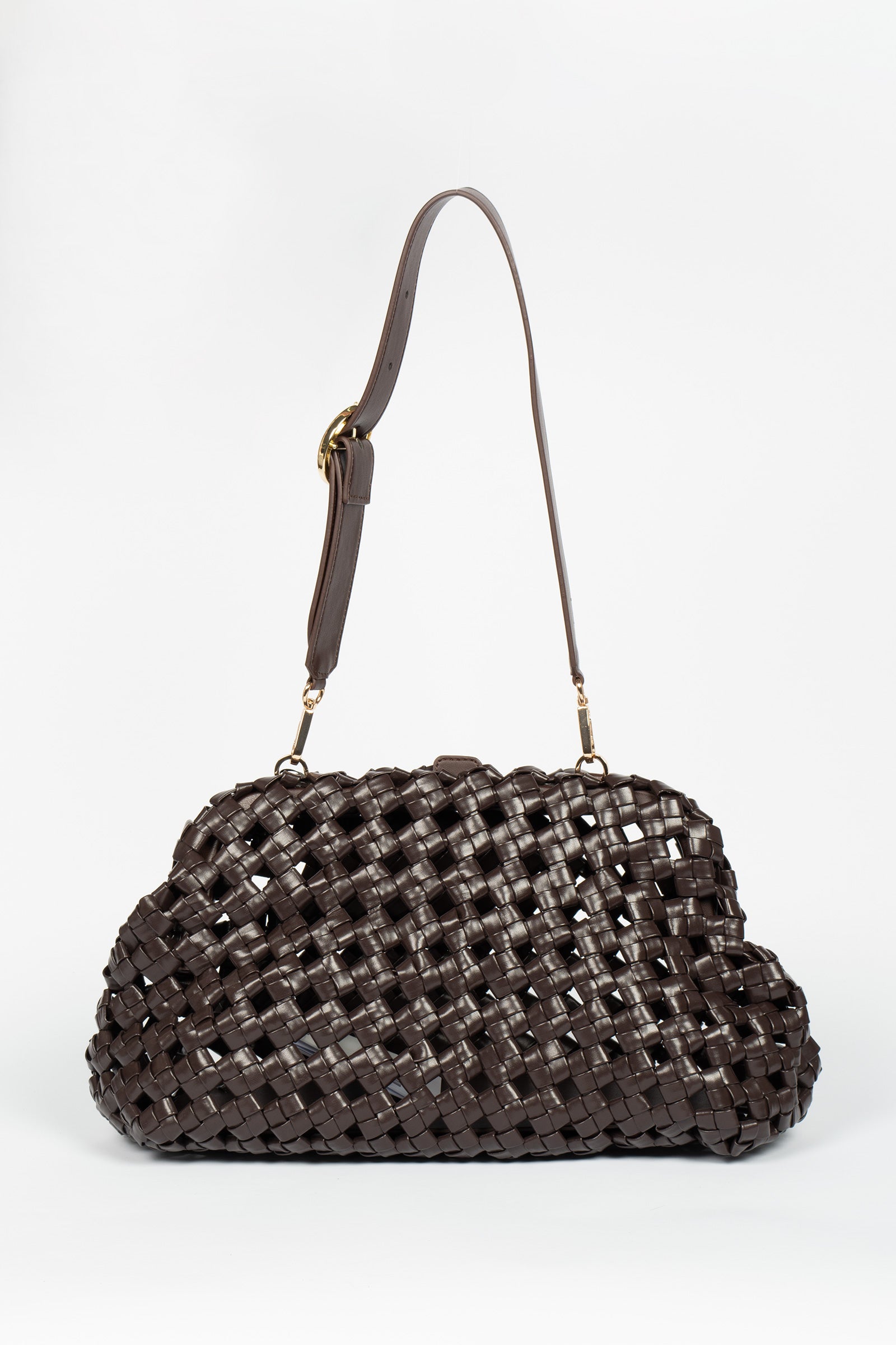 pouch in pelle intrecciata 'estremo' ESTREMO 001 MARELLA 