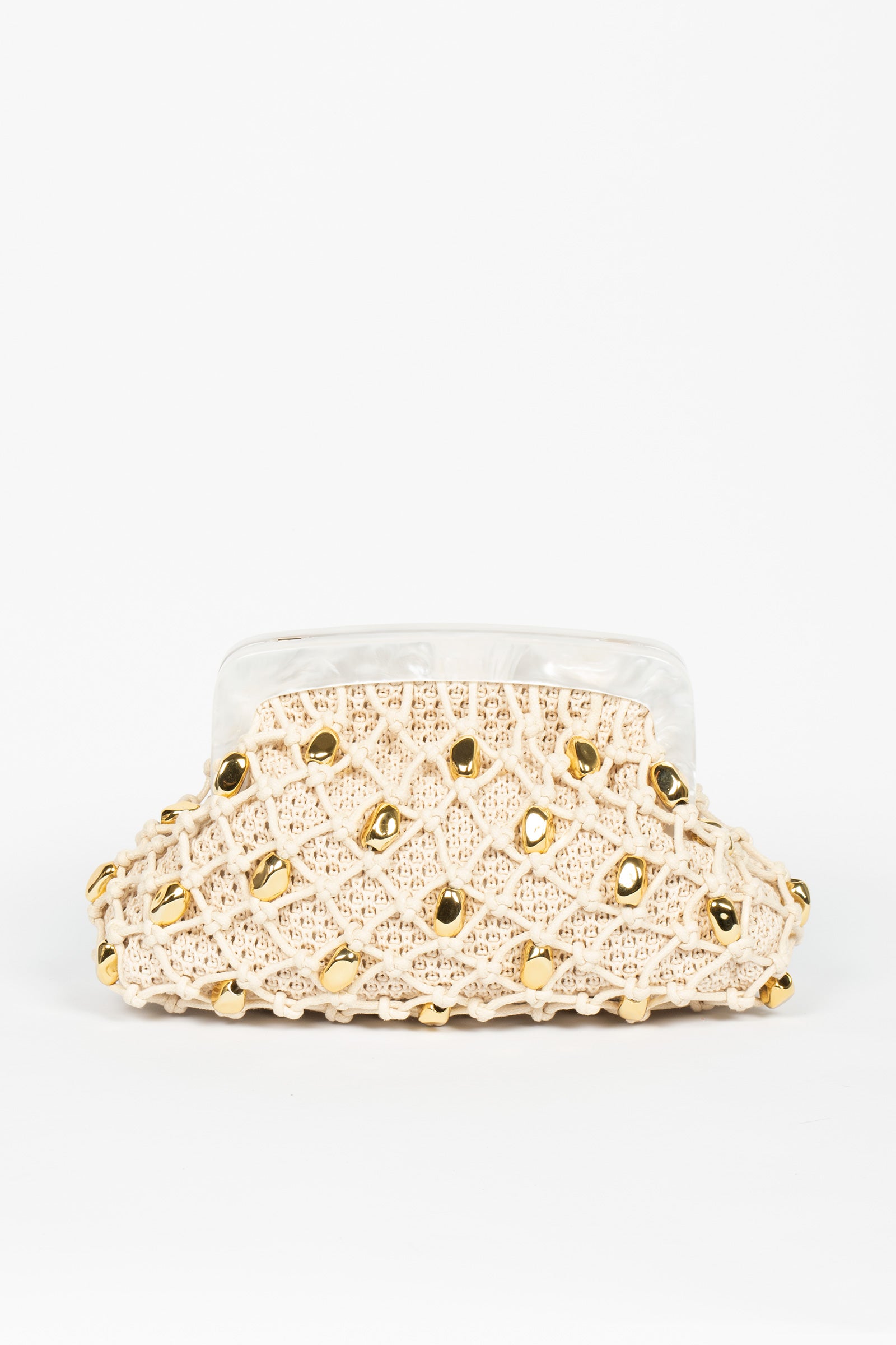 pouch in rete e dettagli oro 'fascia' FASCIA 003 MARELLA 