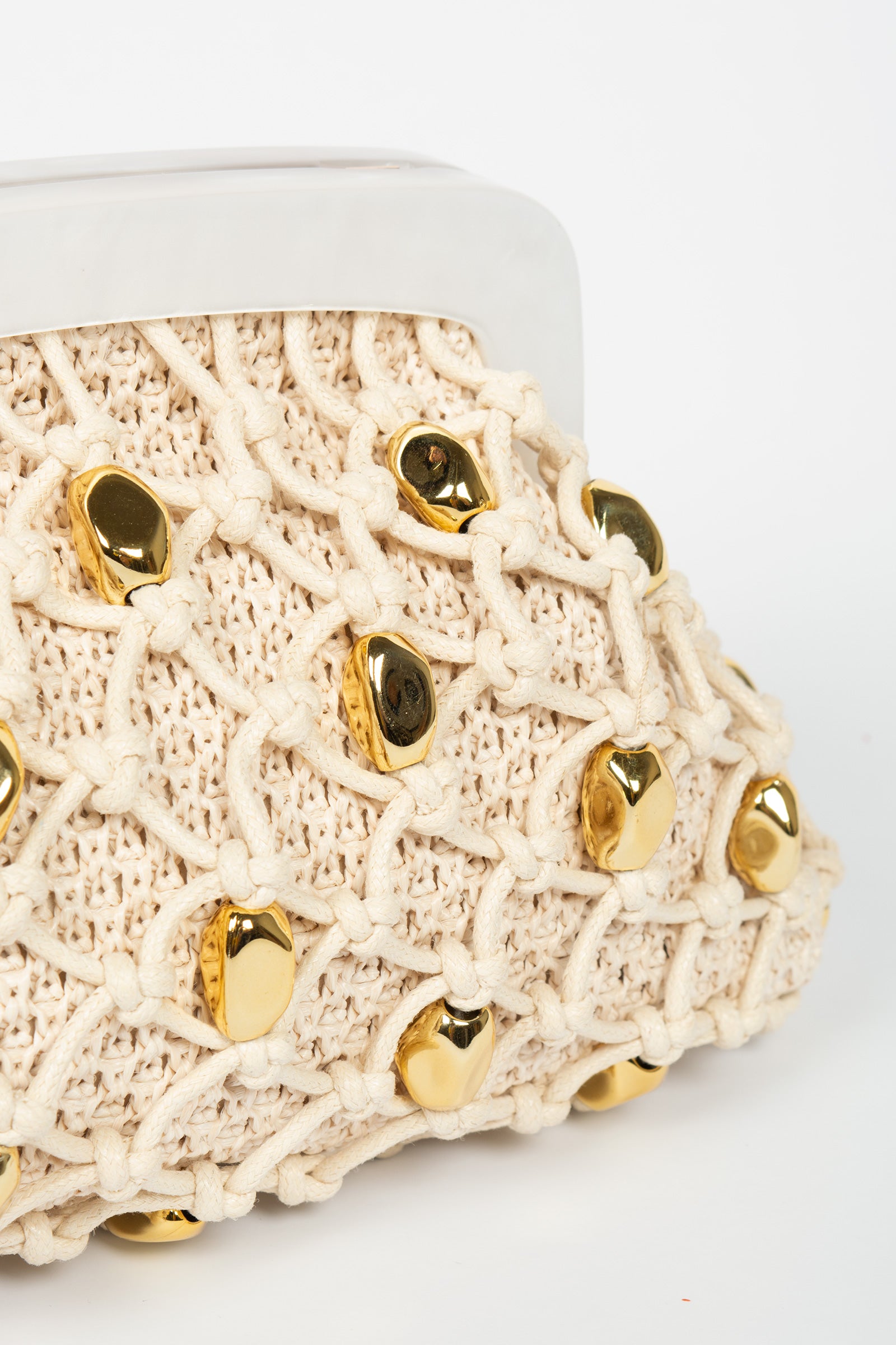 pouch in rete e dettagli oro 'fascia' FASCIA 003 MARELLA 